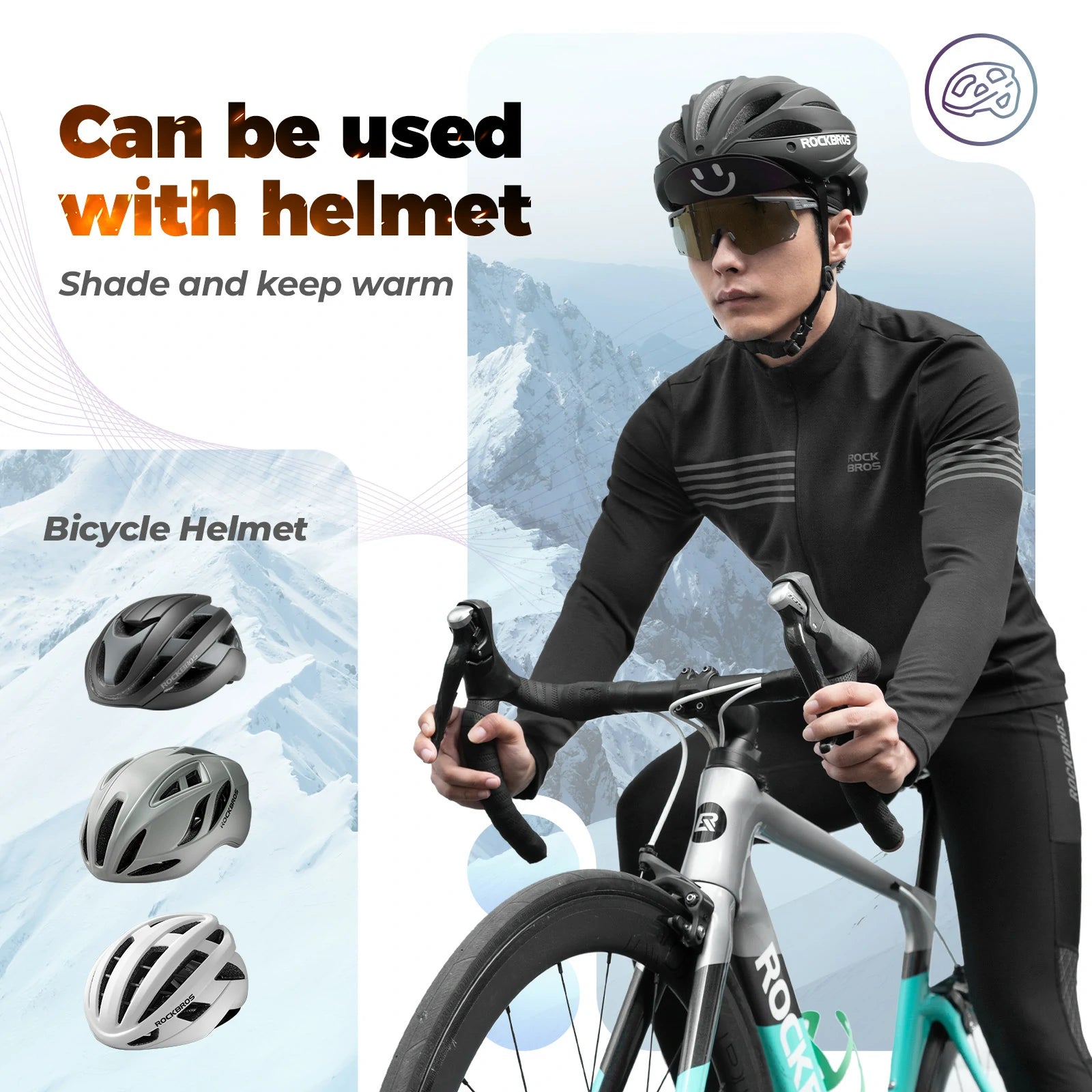 Winter Cycling Cap – Windproof Under Helmet Beanie for Running & Outdoor Sports