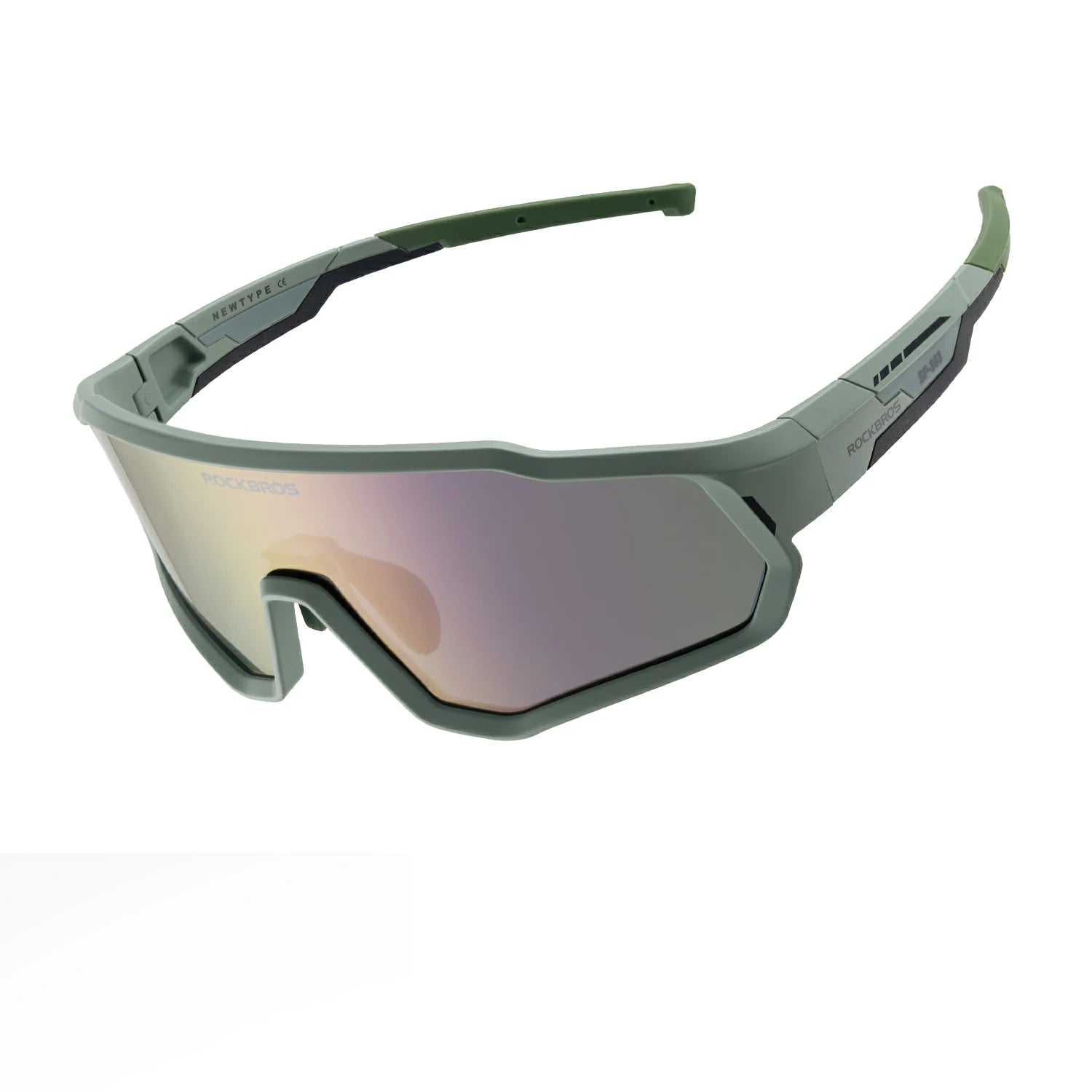 Kids Cycling Sunglasses Polarised & Photochromic UV400 ProtectionKids Cycling Sunglasses Polarised & Photochromic UV400 Protection#Type_Polarised-green
