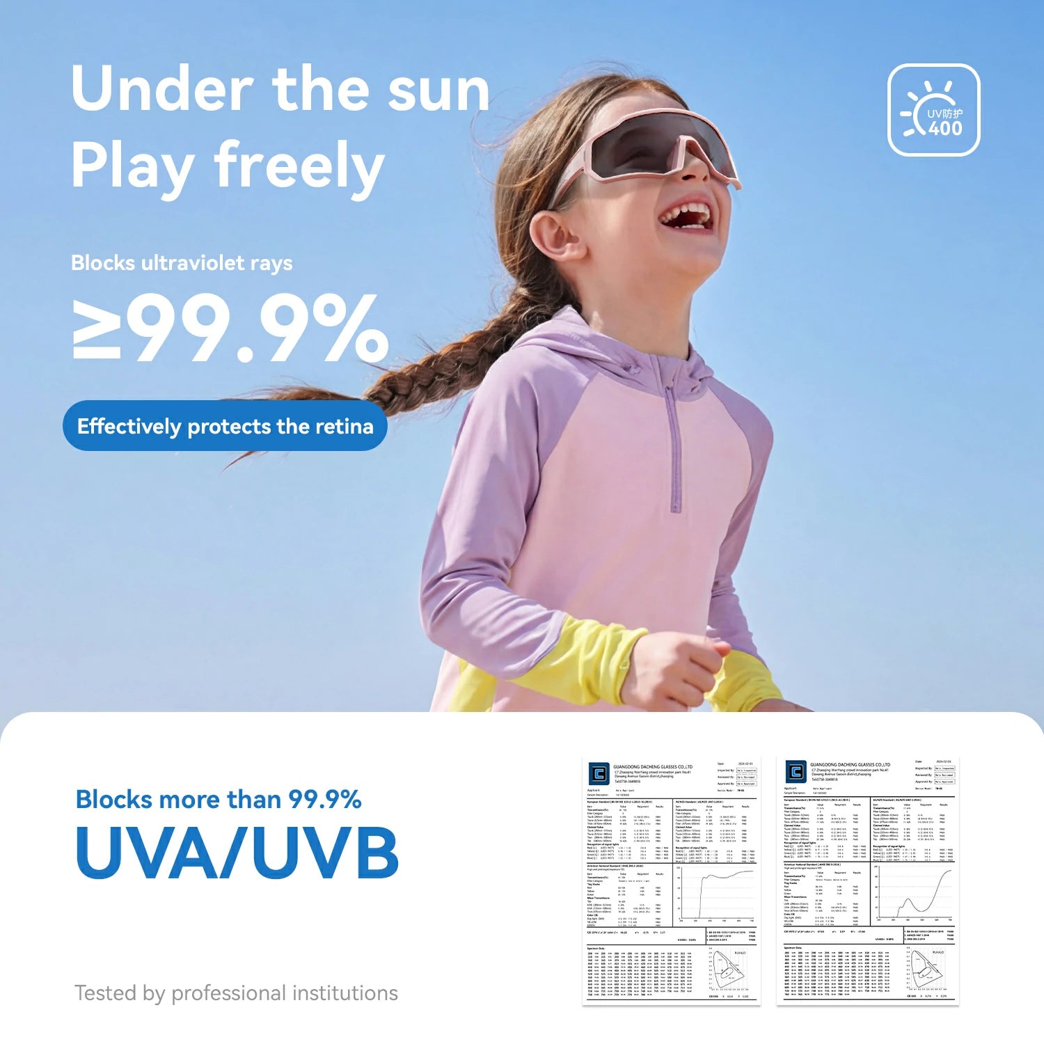 Kids Cycling Sunglasses Polarised & Photochromic UV400 Protection