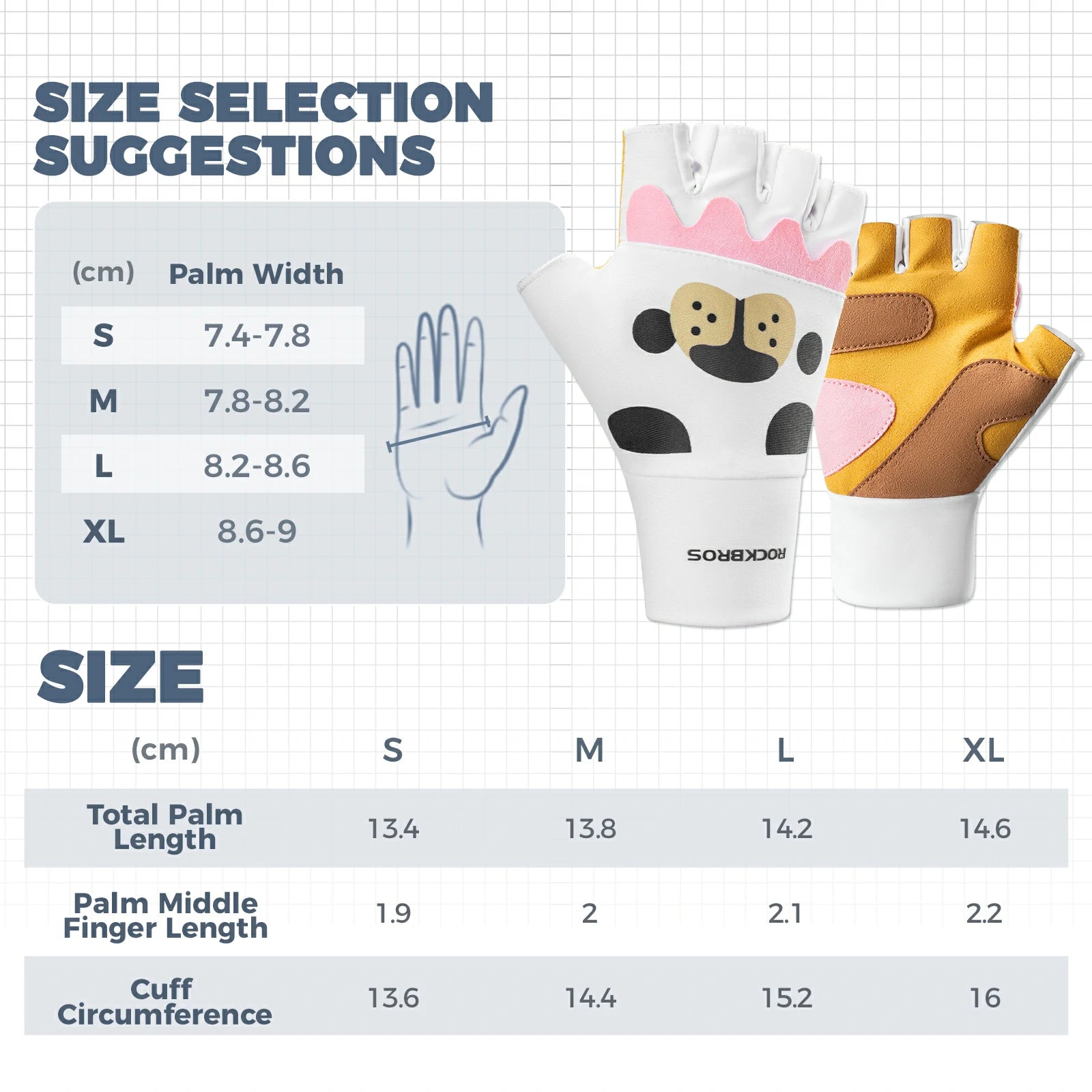 Kids Lightweight Cycling Gloves with Palm Protection#Color_Brown