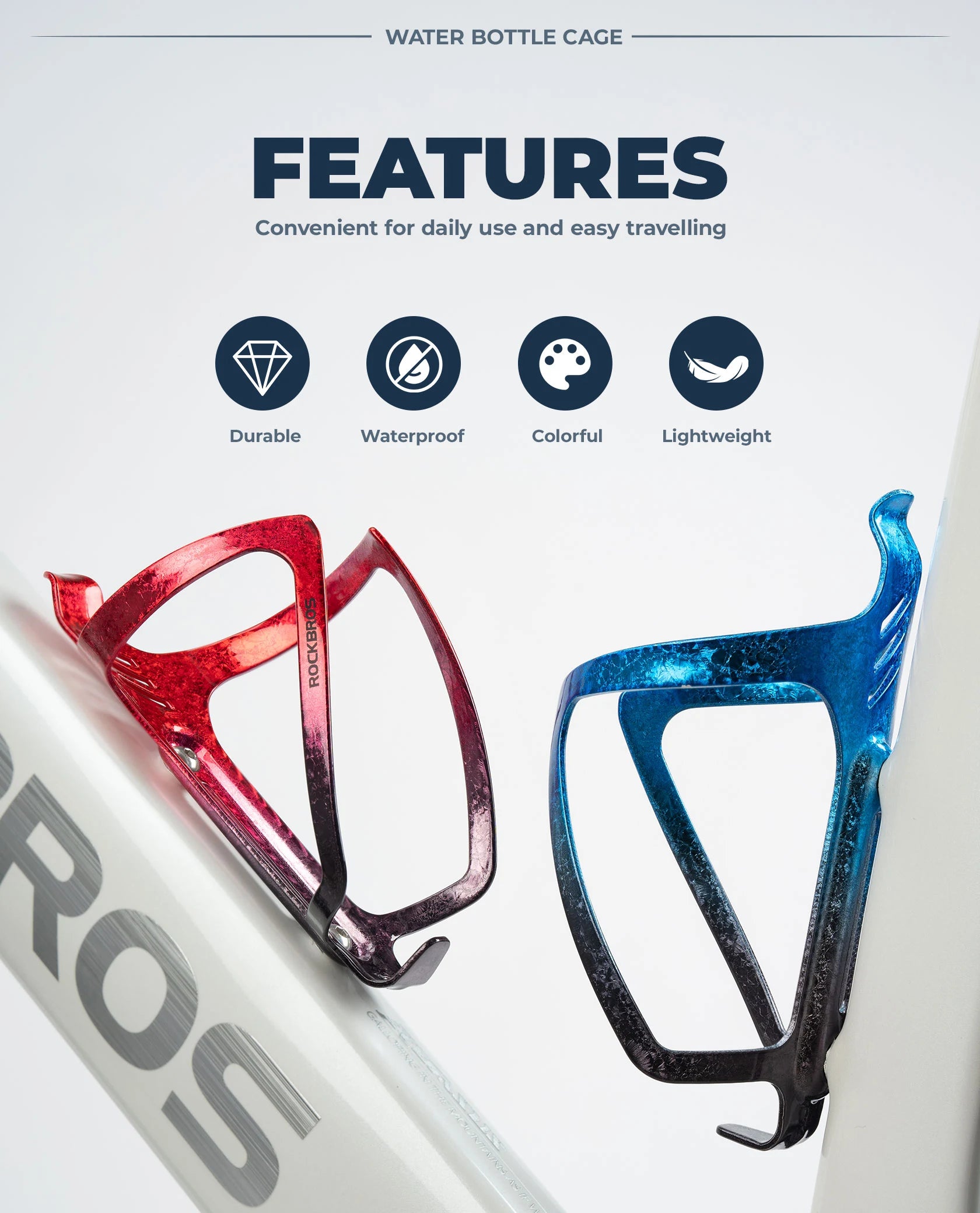 Lightweight Aluminium Bike Bottle Cage