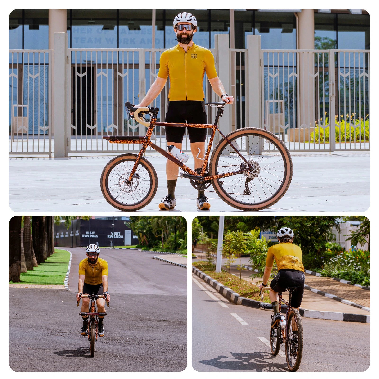 Men’s Lightweight Cycling Jersey with Rear Pockets & YKK Zip