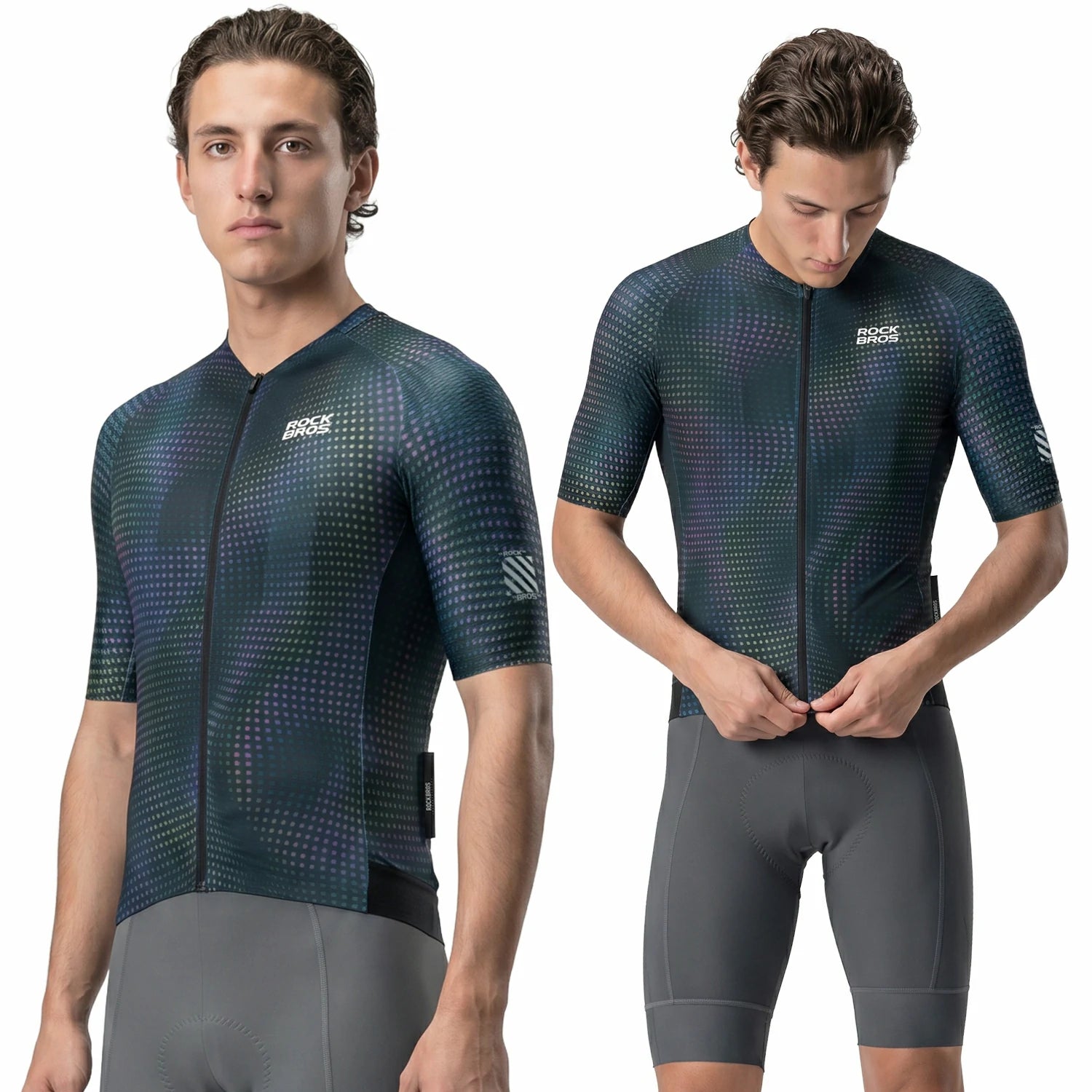 Lightweight Summer Cycling Jersey with Rear Pockets