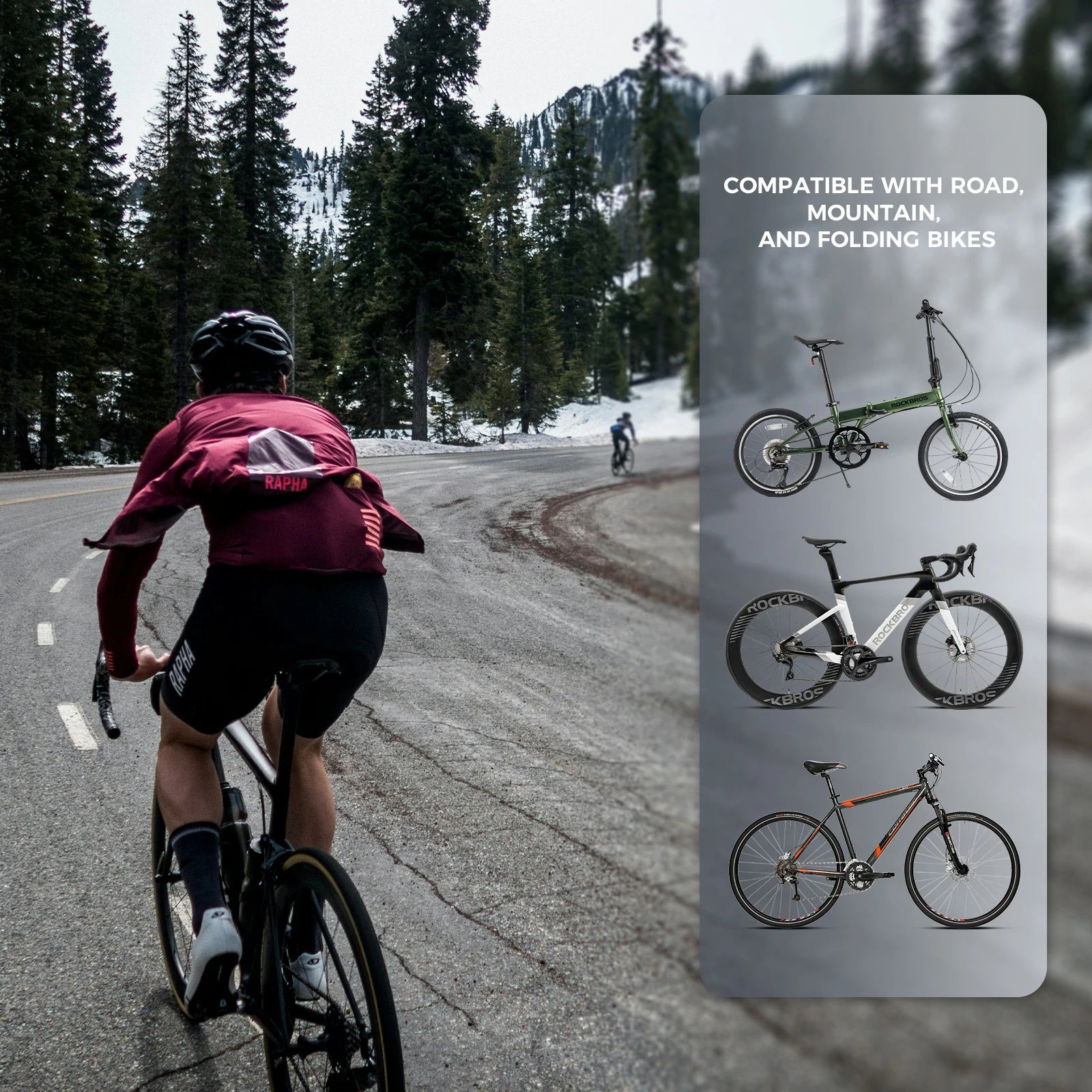 Magnetic Quick-Release Waterproof Bike Phone Mount