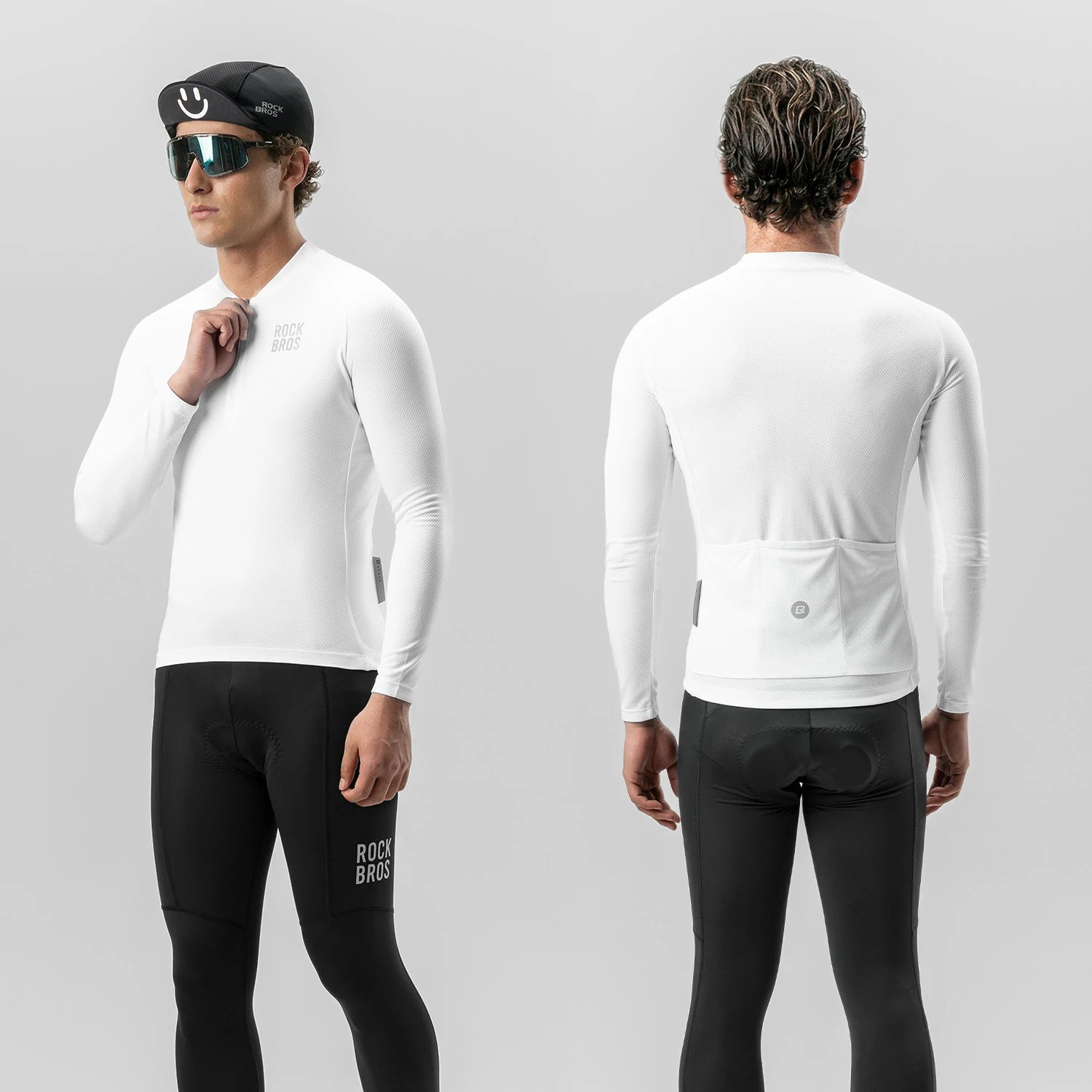 Men’s Lightweight Long Sleeve Cycling Top for Commuting