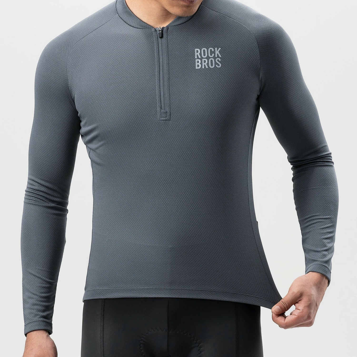 Men’s Lightweight Long Sleeve Cycling Top for Commuting