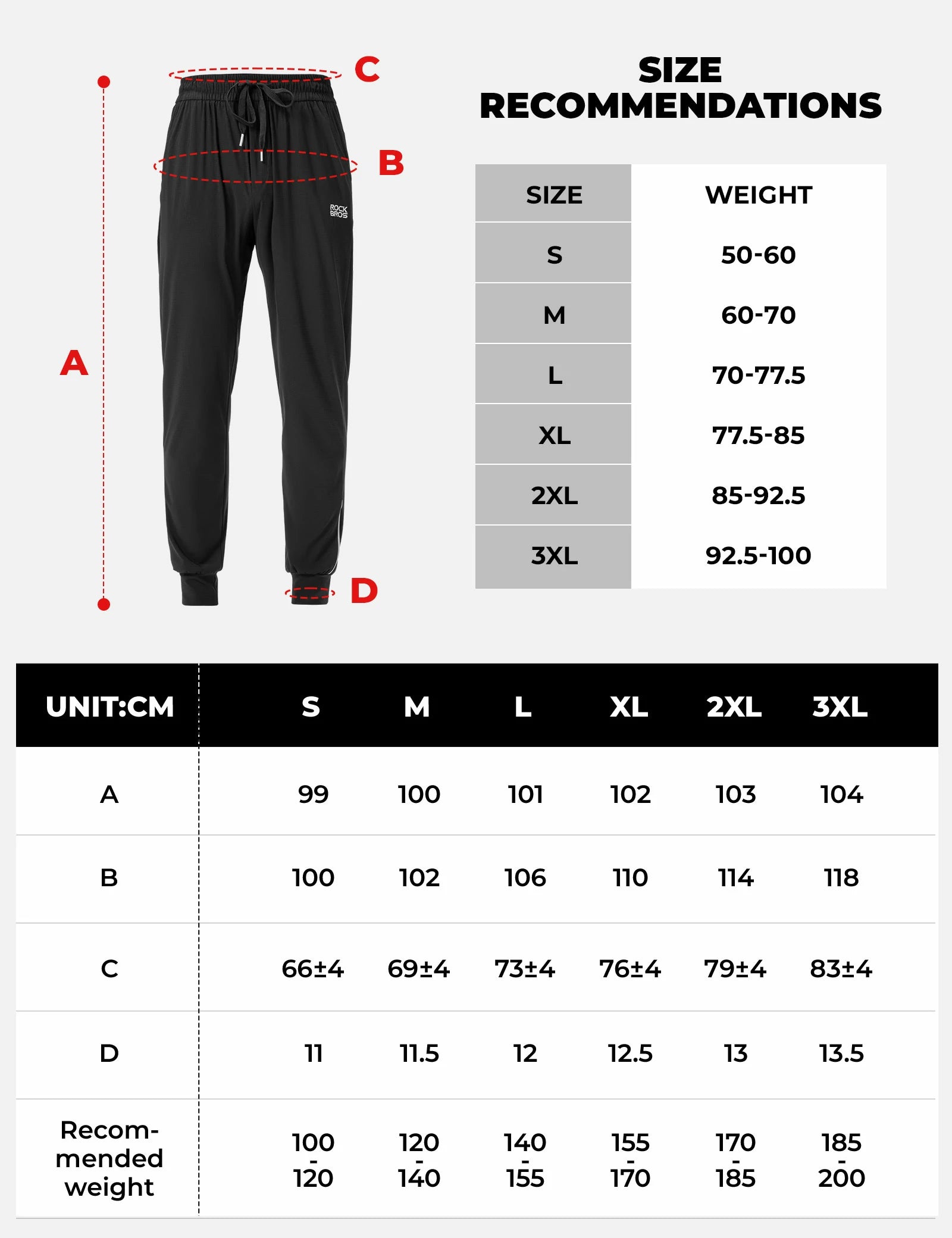 Men’s Lightweight Quick-Dry Cycling Trousers with Pockets & Reflective Strips