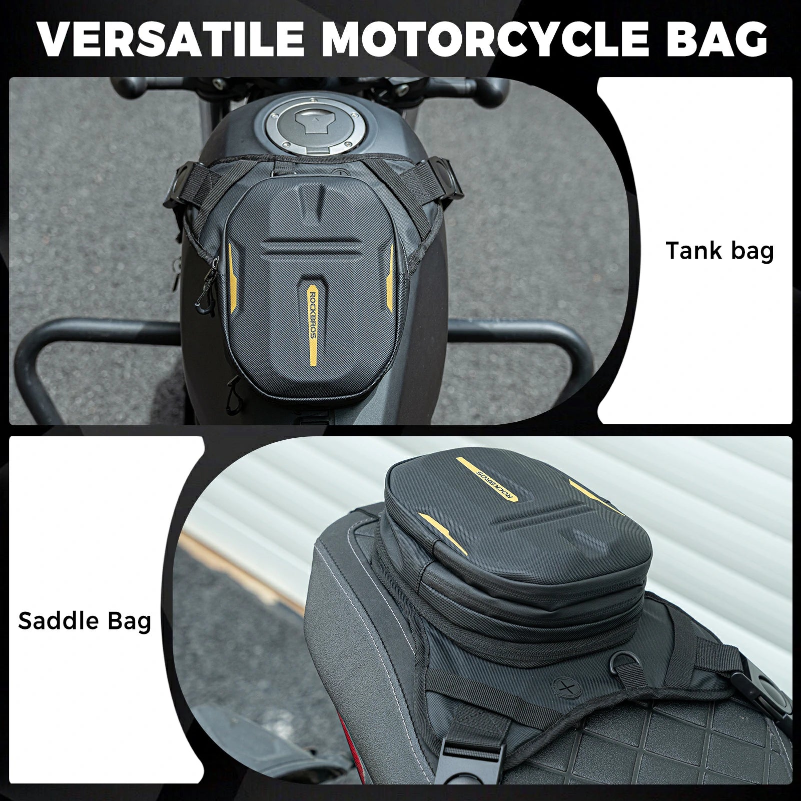 ROCKBROS motorcycle tank bag leg bag waterproof for men women