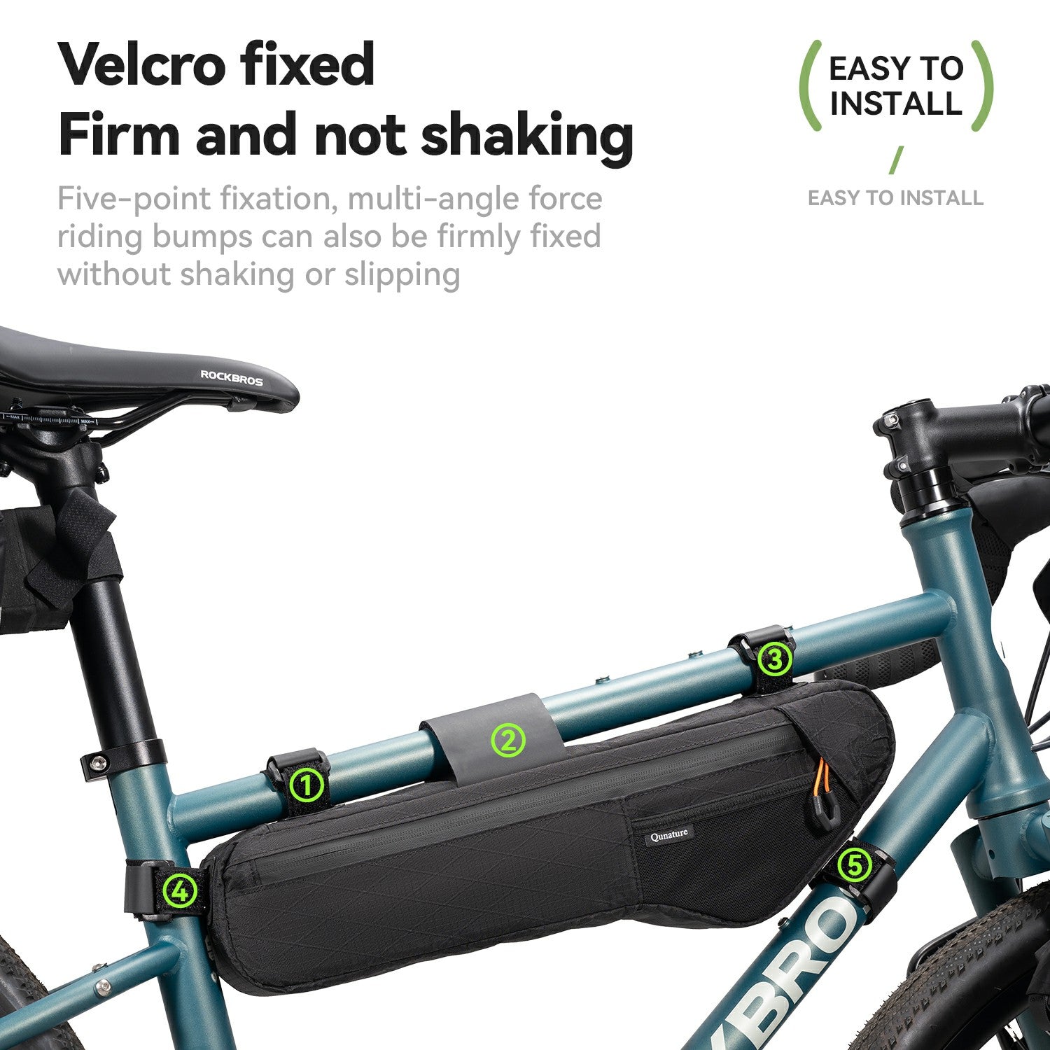 mtb and road bikepacking bag with durable construction