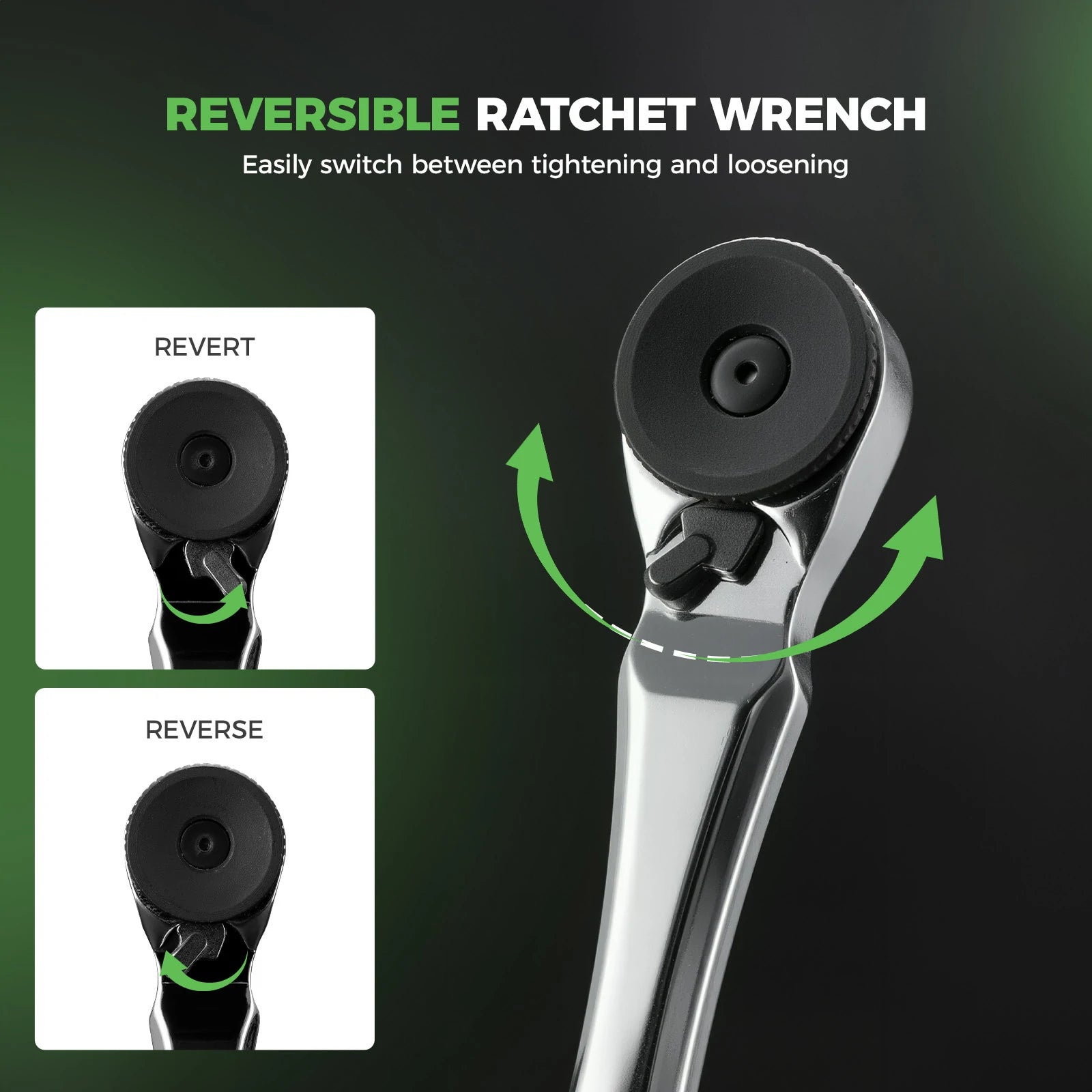 Portable cycling tool kit with mini ratchet and 12 bits for bikes