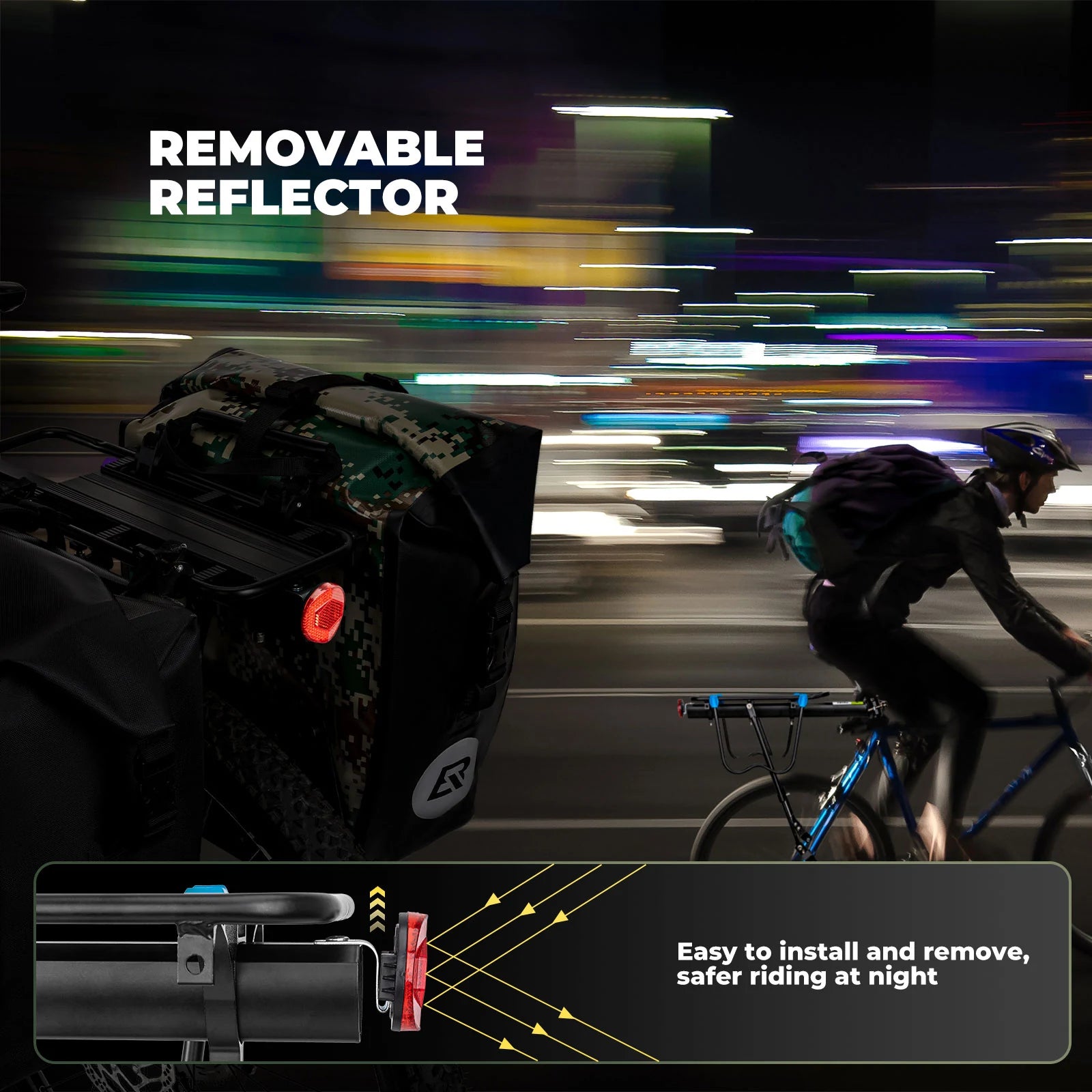 Quick Release Rear Bike Rack