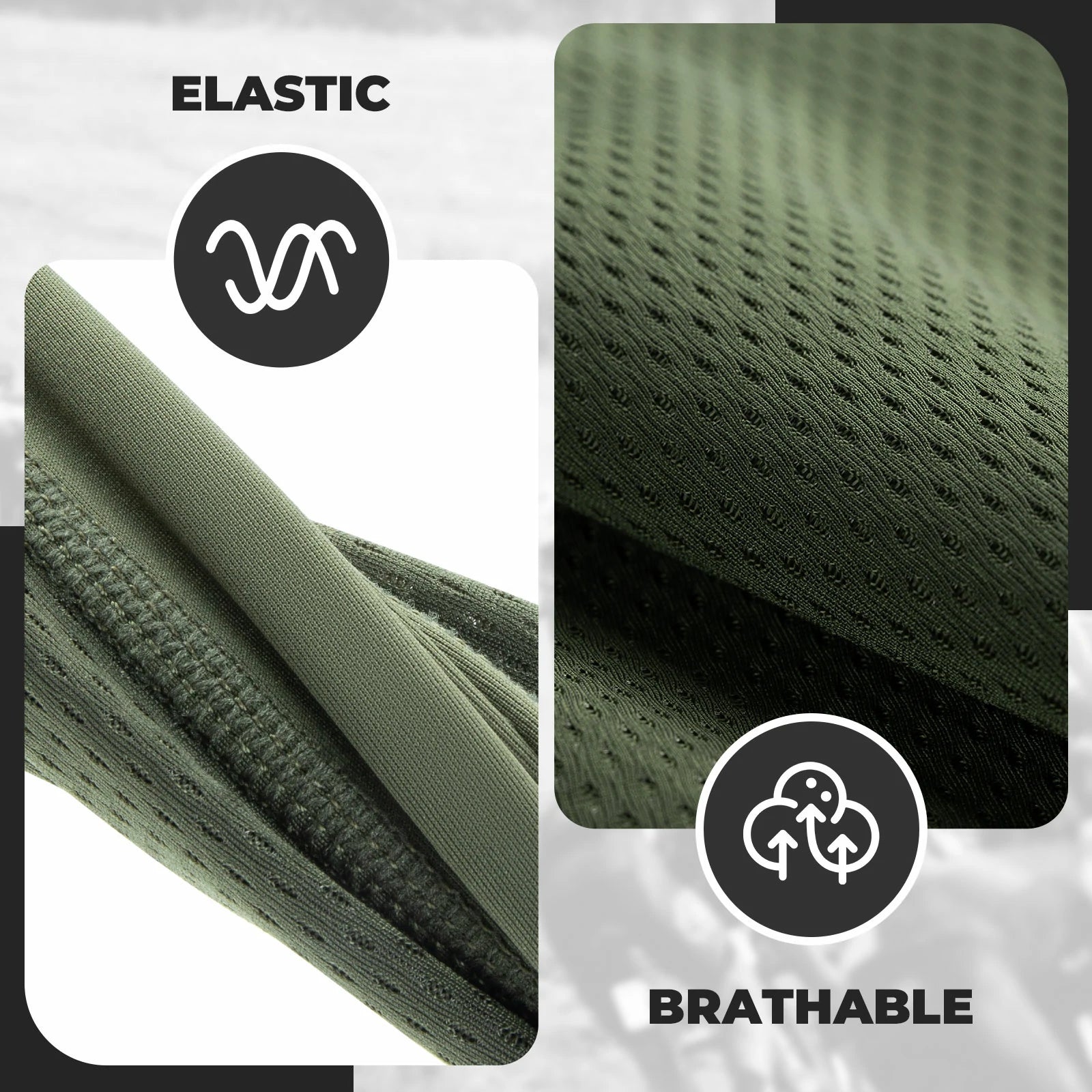 Road-to-Sky dark green cycling neck gaiter bike scarf for outdoor riding#Color_Green