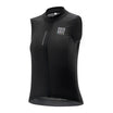 road-to-sky women’s sleeveless cycling vest lightweight breathable gilet for summer rides #Color_Black