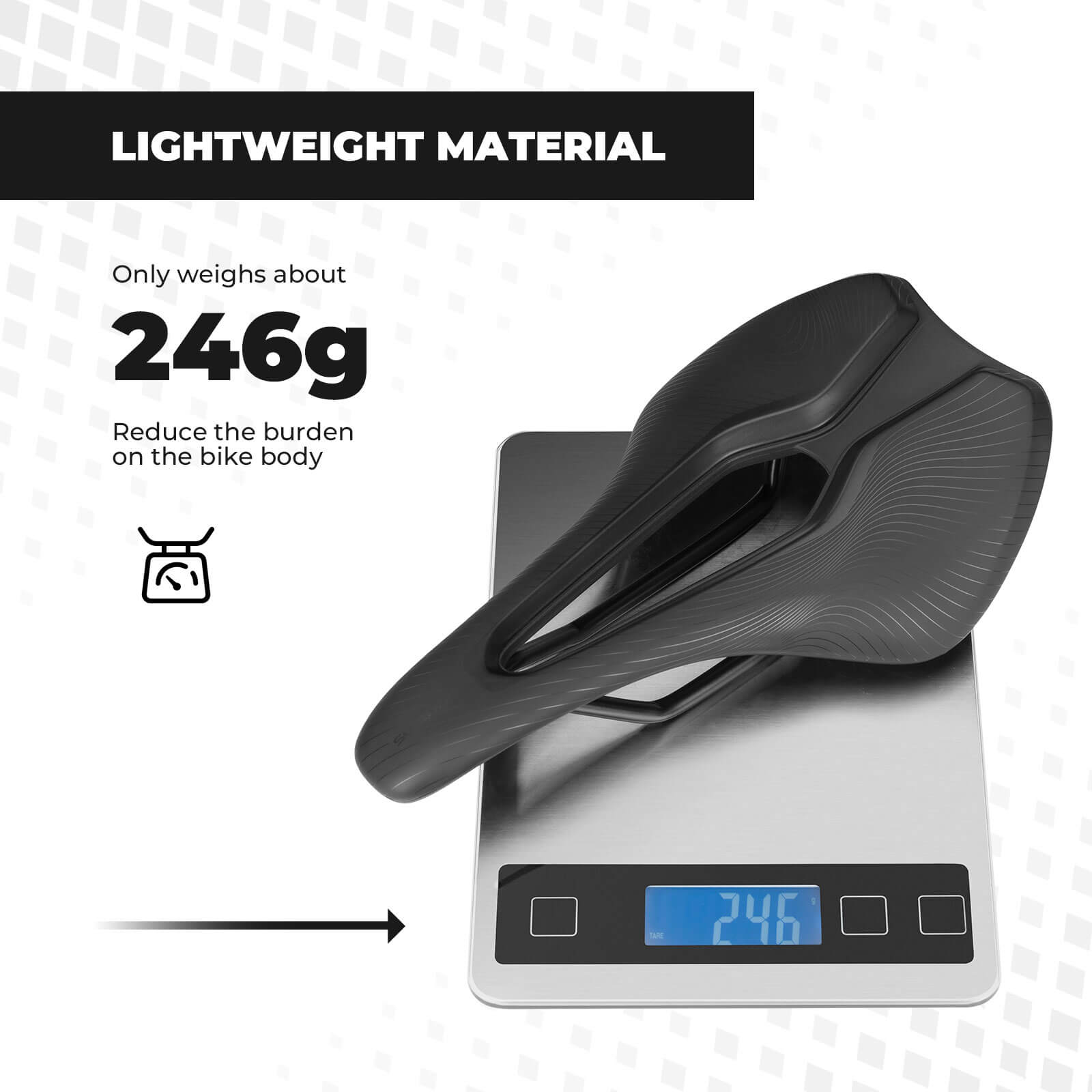 ROCKBROS Bike Saddle Comfortable