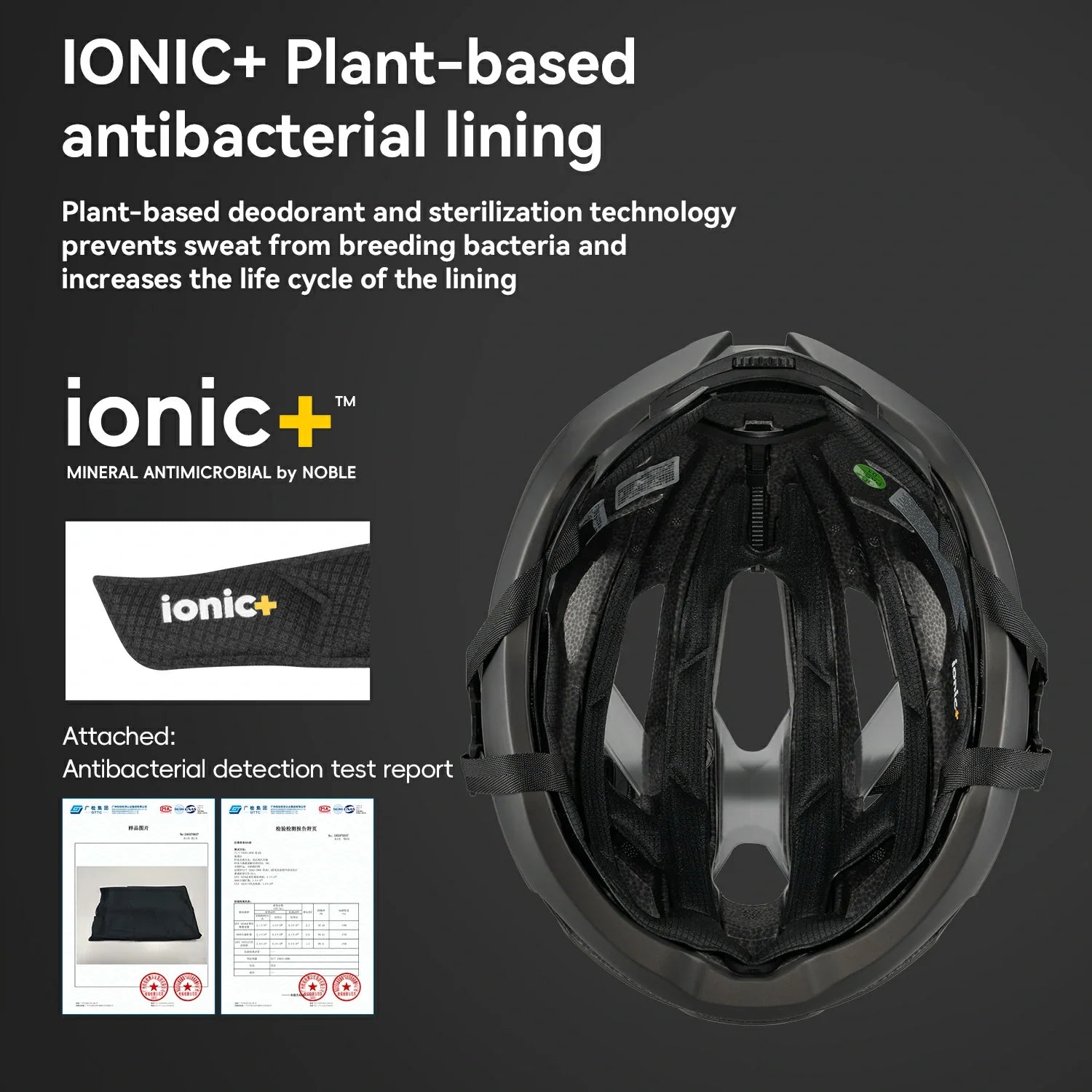 ROCKBROS cycling helmet LK-69 with bionic support structure, offering enhanced impact protection, comfort, and aerodynamic performance for road cycling.