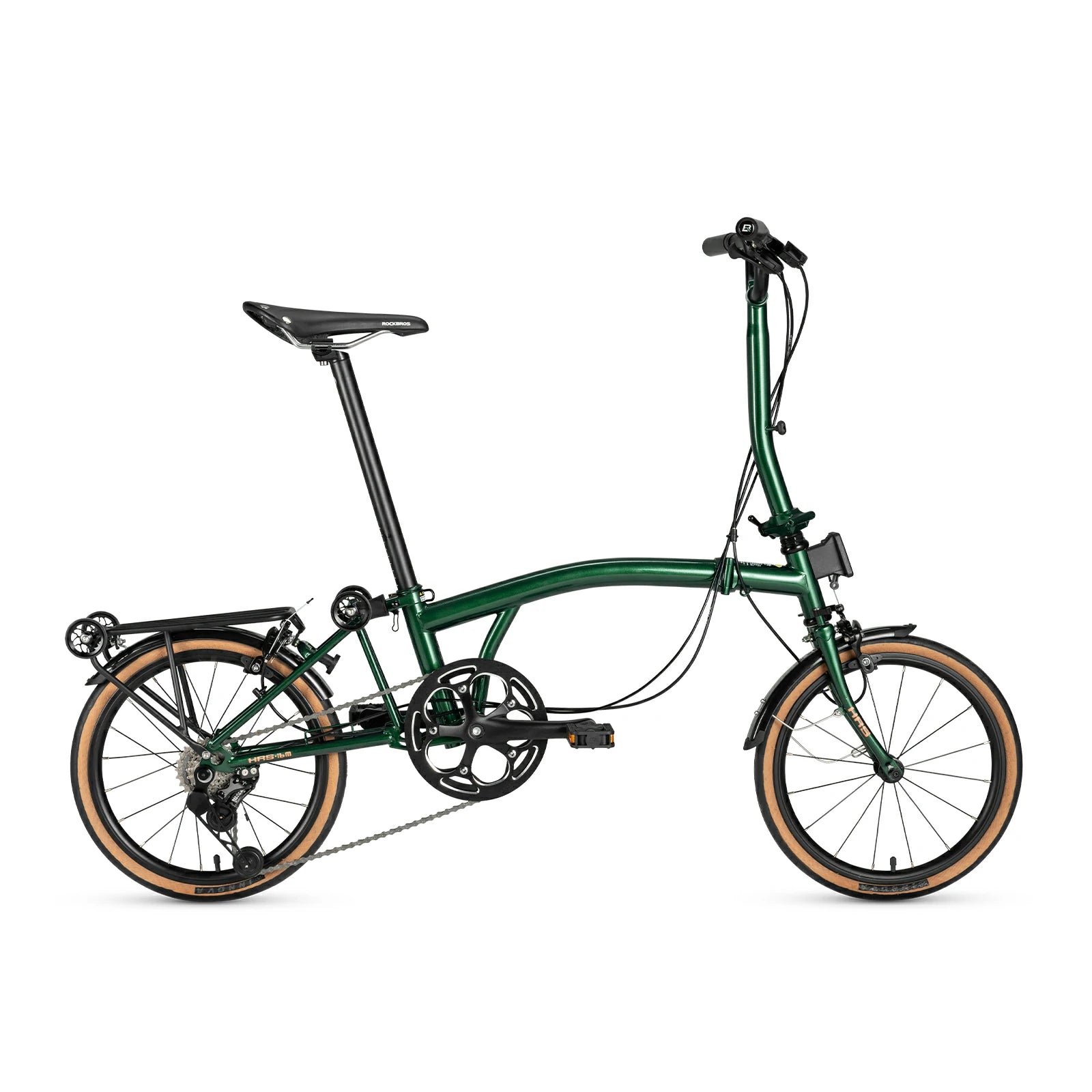 16-inch lightweight folding commuter bike#Color_Green