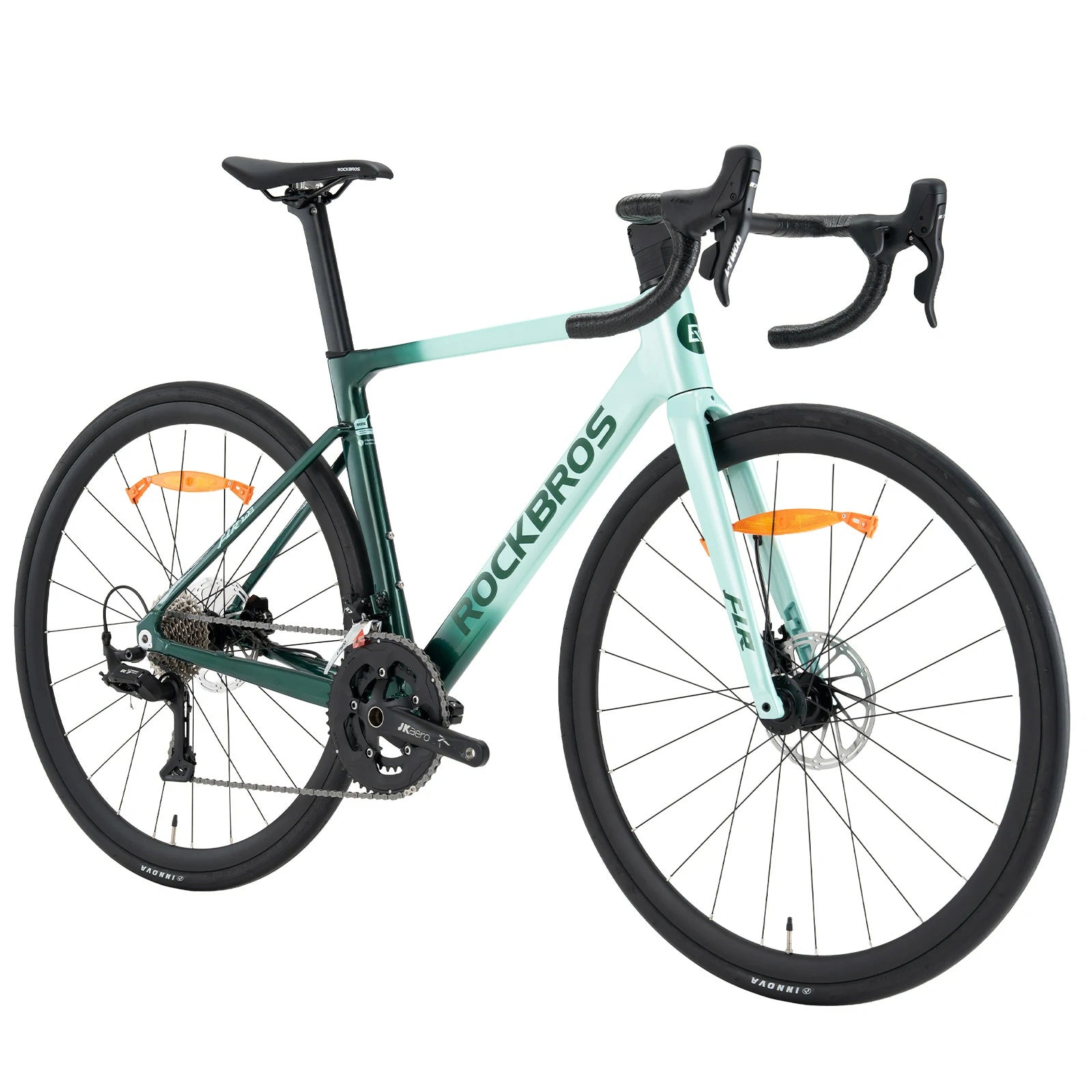 FLR-W3 Aluminum Road Bike#Color_Green