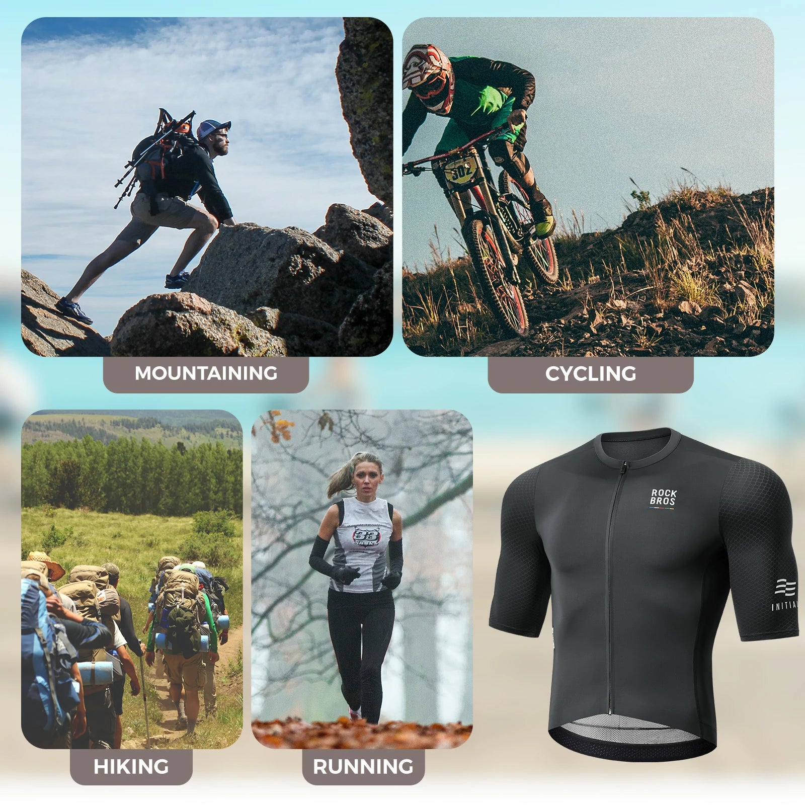 ROAD TO SKY Men’s Cycling Jersey