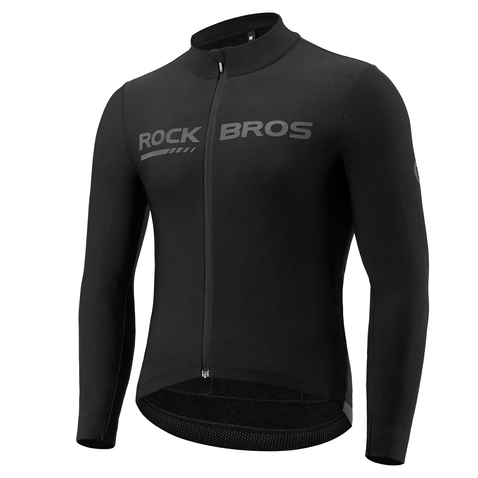 rockbros men’s long-sleeve winter cycling jersey