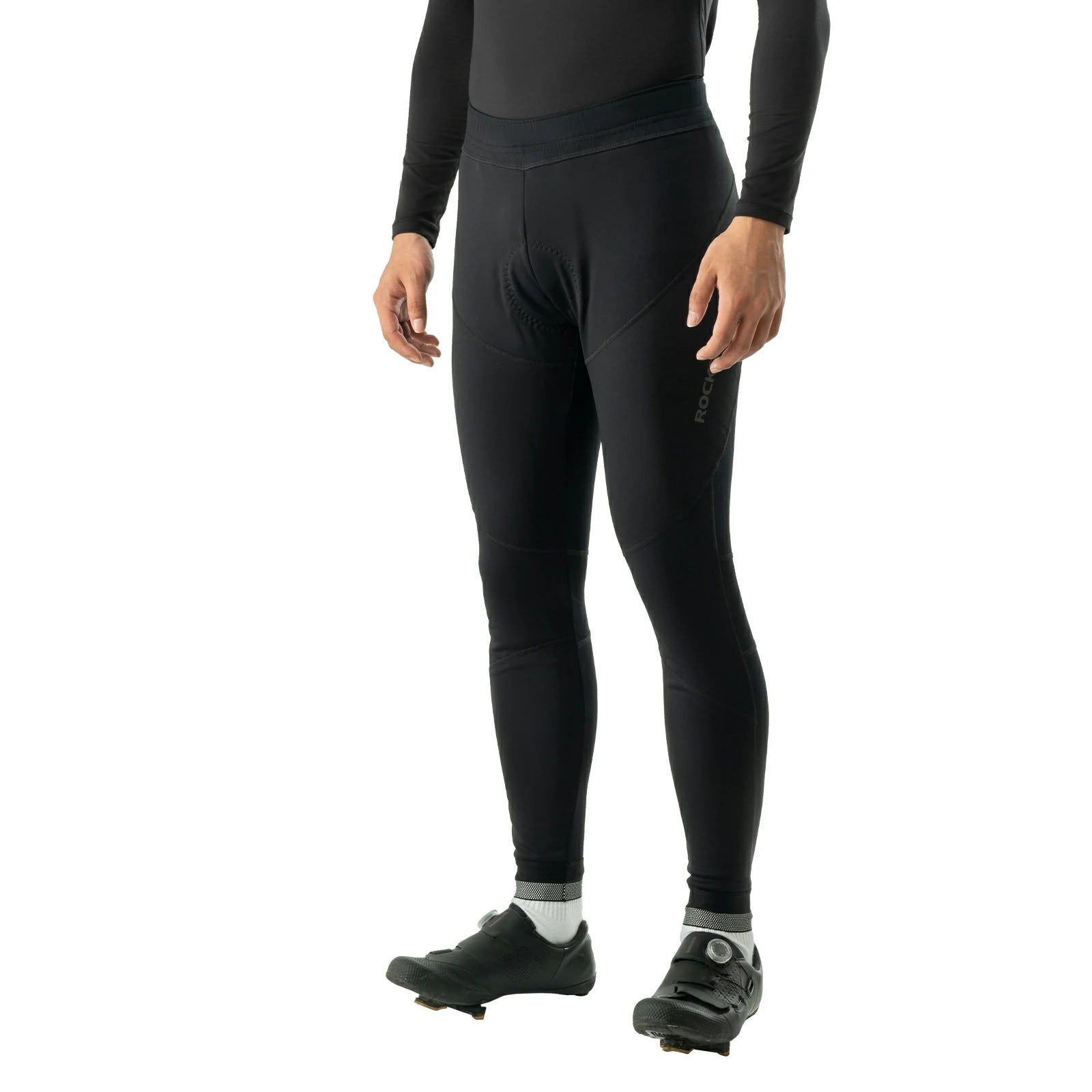 rockbros men’s winter cycling trousers in black