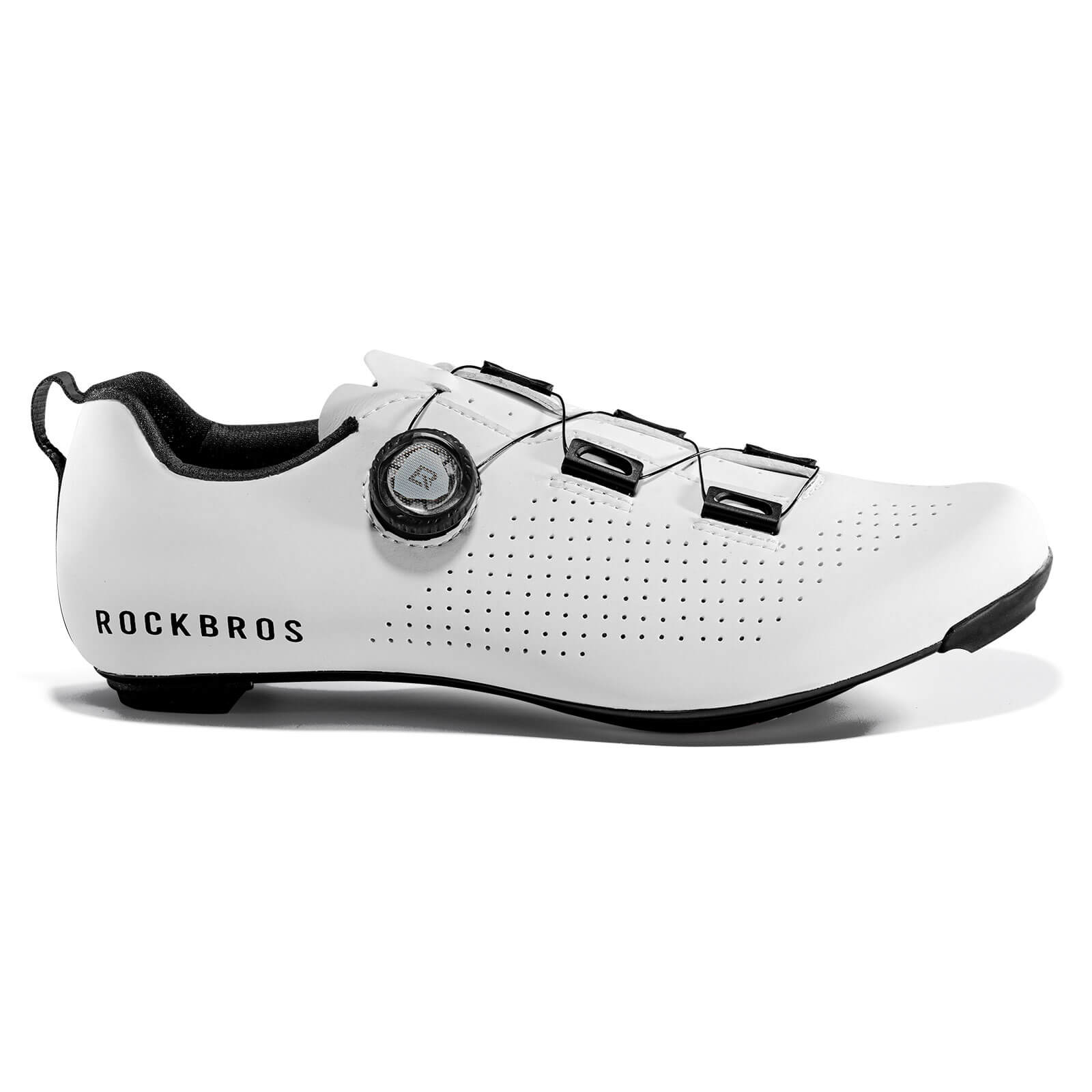 rockbros road clipless cycling shoes cr5 with ultra-stiff carbon fibre sole for maximum power transfer