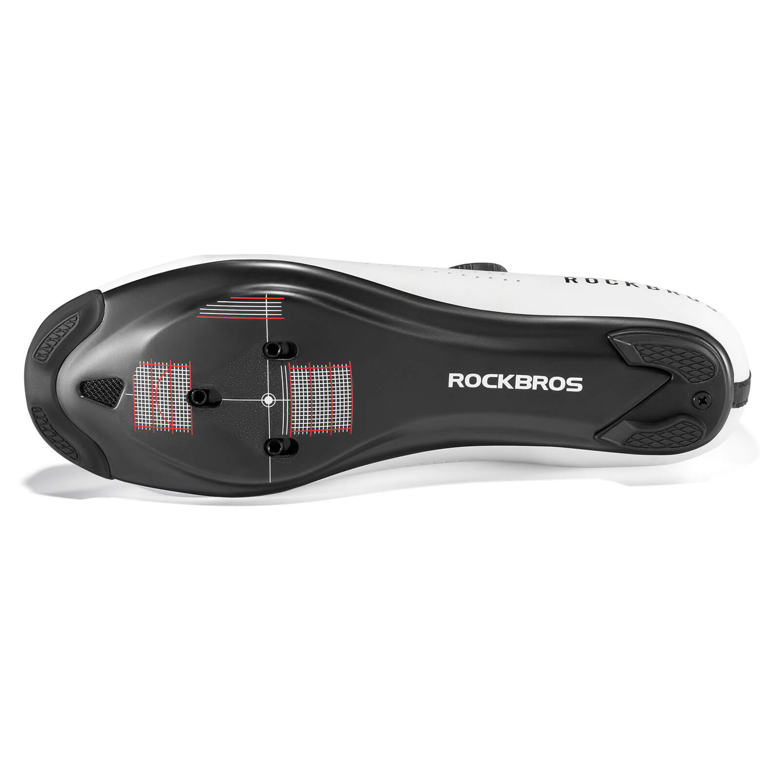 rockbros road clipless cycling shoes cr5 with ultra-stiff carbon fibre sole for maximum power transfer
