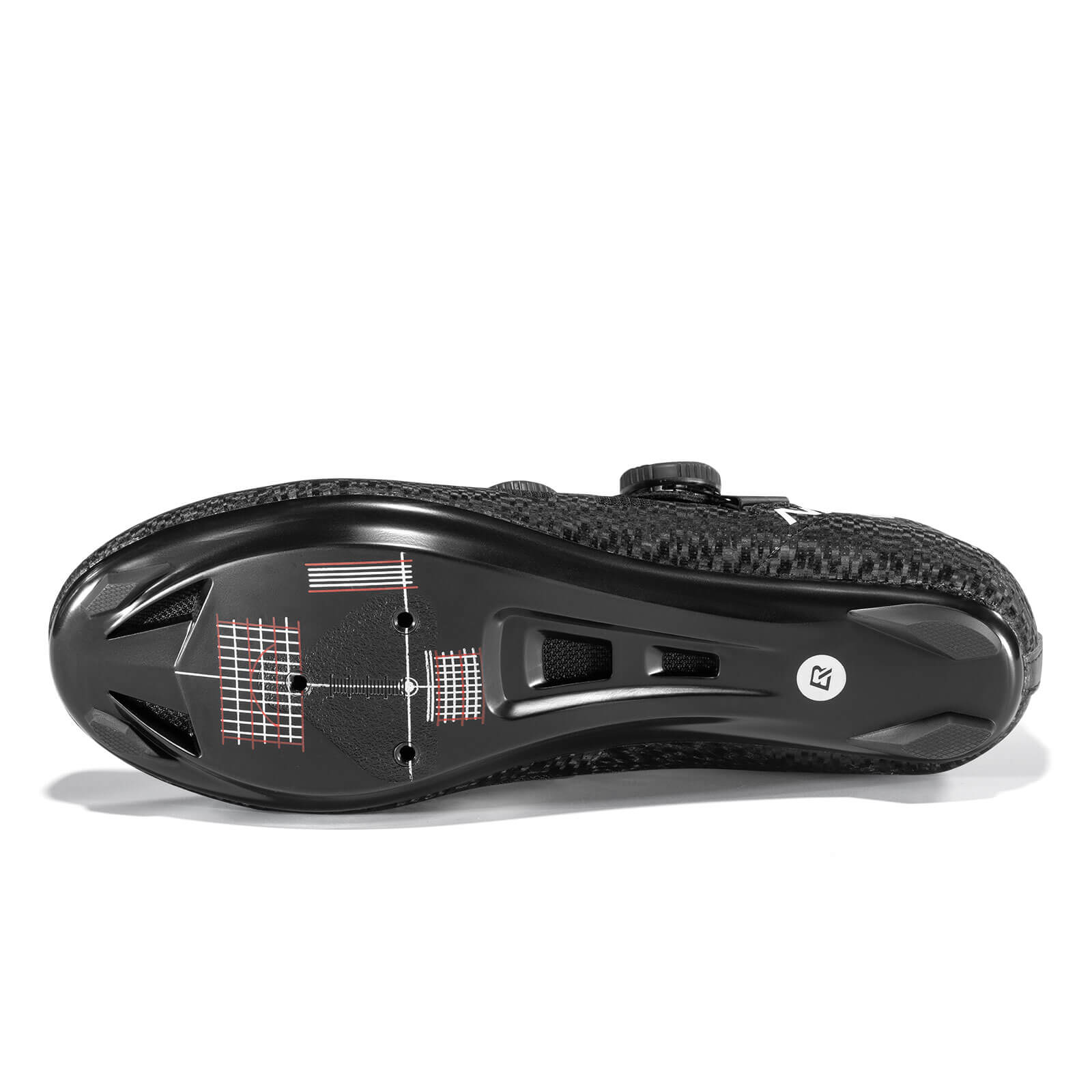 rockbros road clipless cycling shoes nr3 with stiff sole and secure fit for efficient pedalling #Color_Black