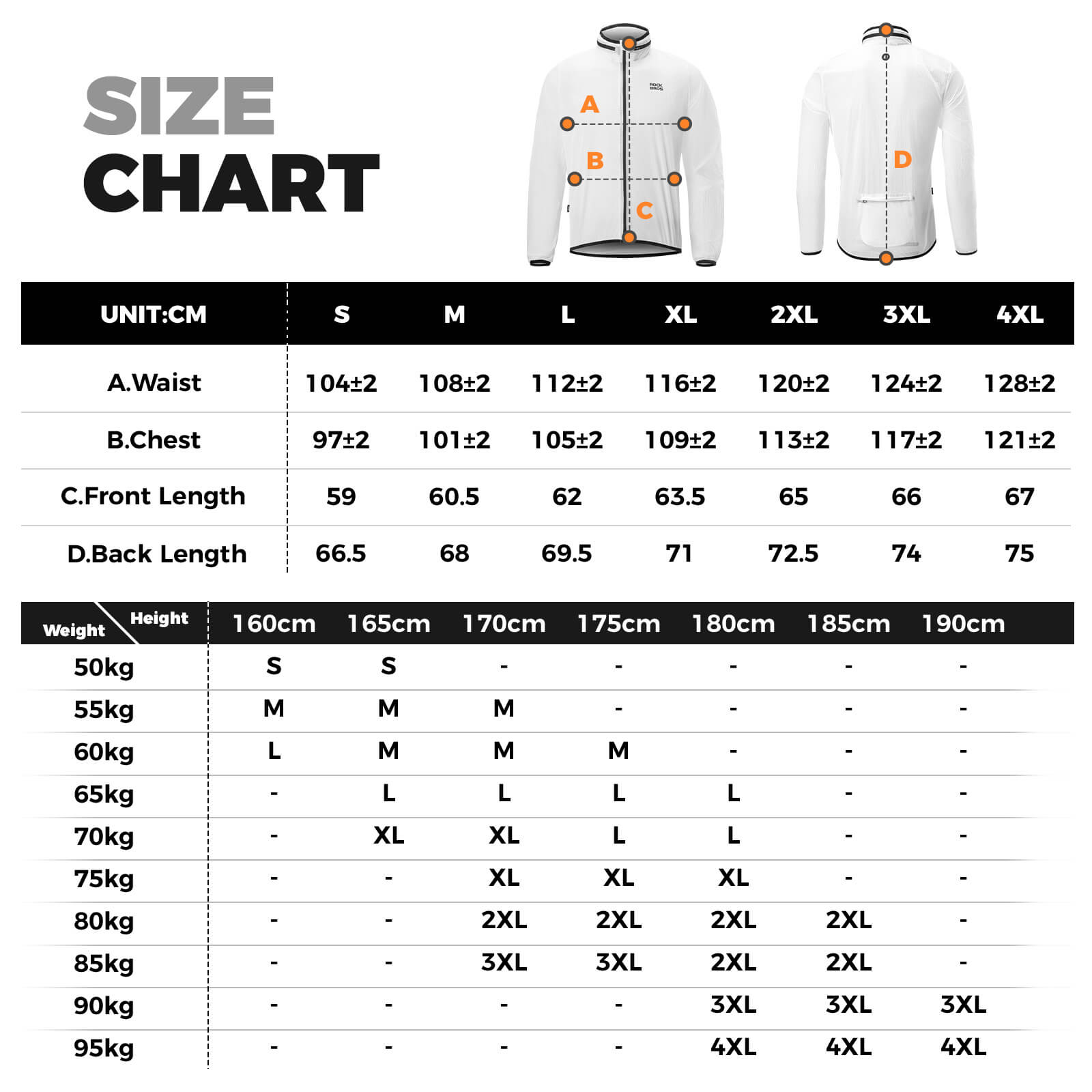 ROCKBROS SunGlow Self-Luminous Jacket