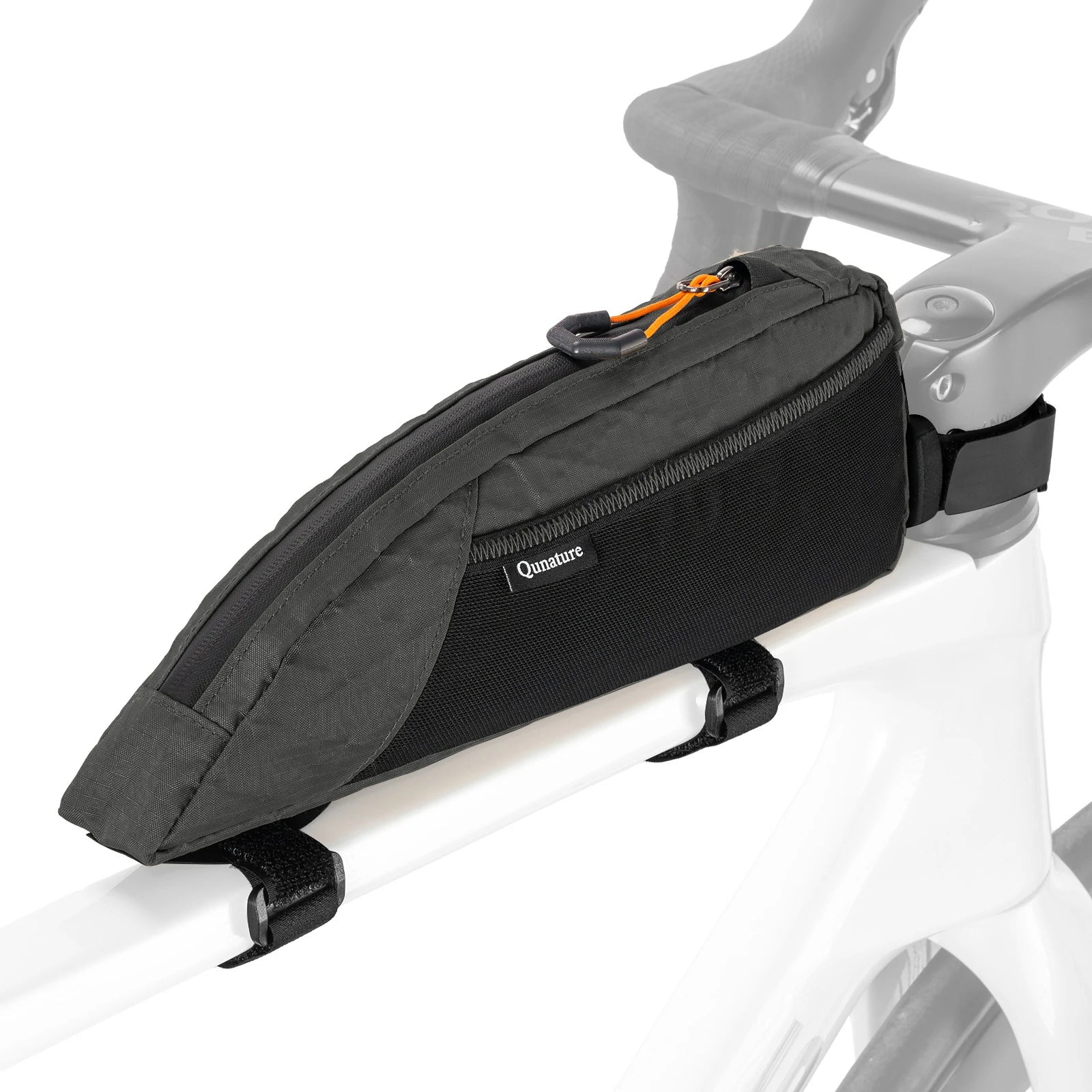 bike top tube frame bag #color_black