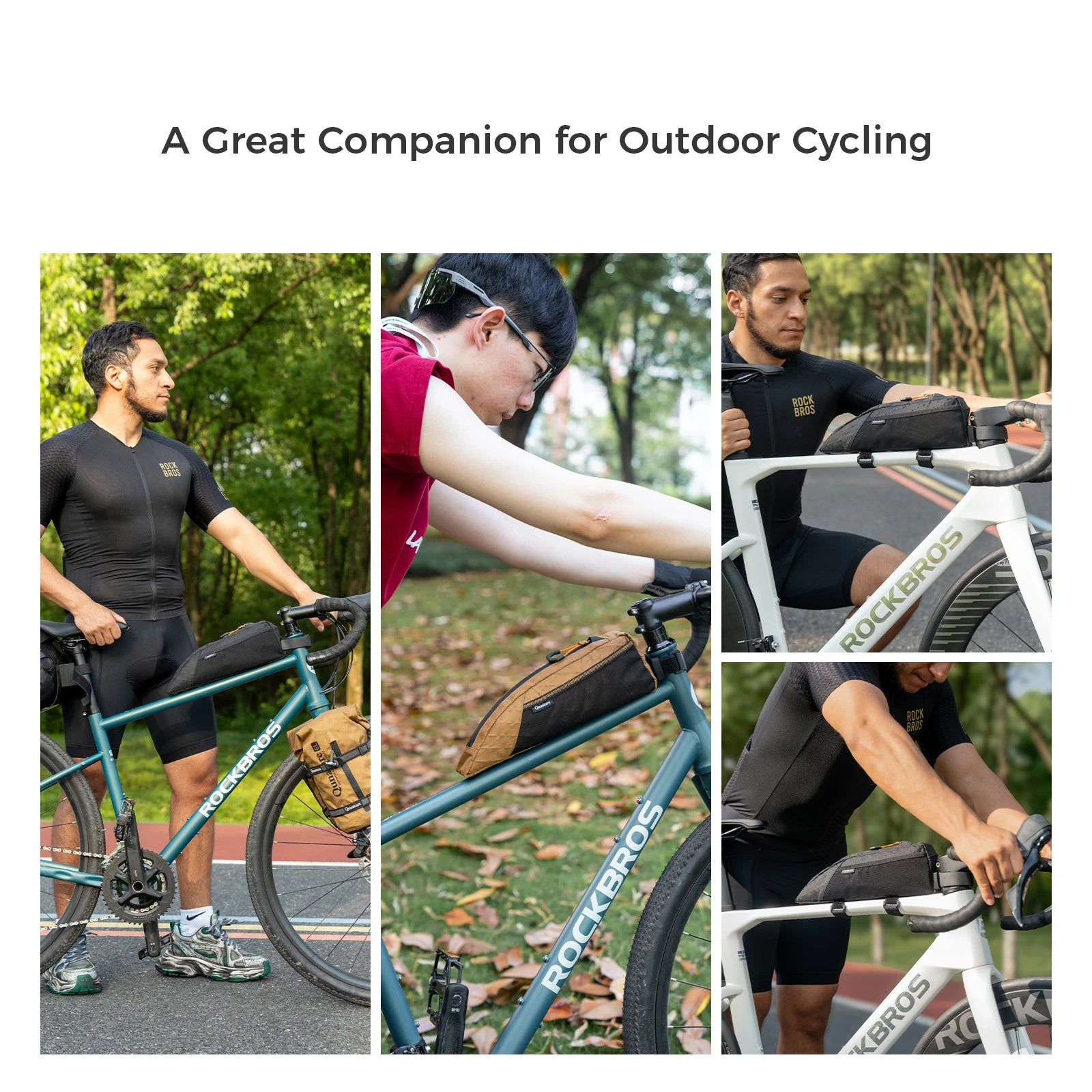 Bikepacking Frame Bag Top Tube Bag For Gravel Bike