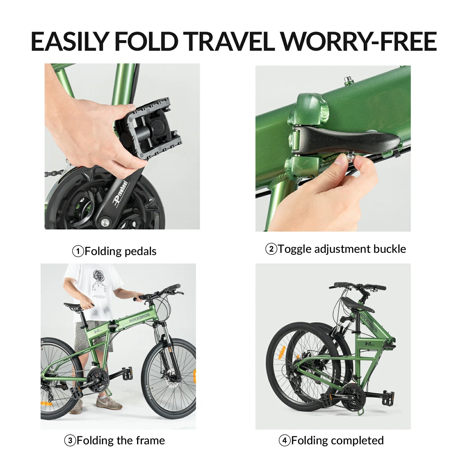 Scott-Folding Mountain Bike