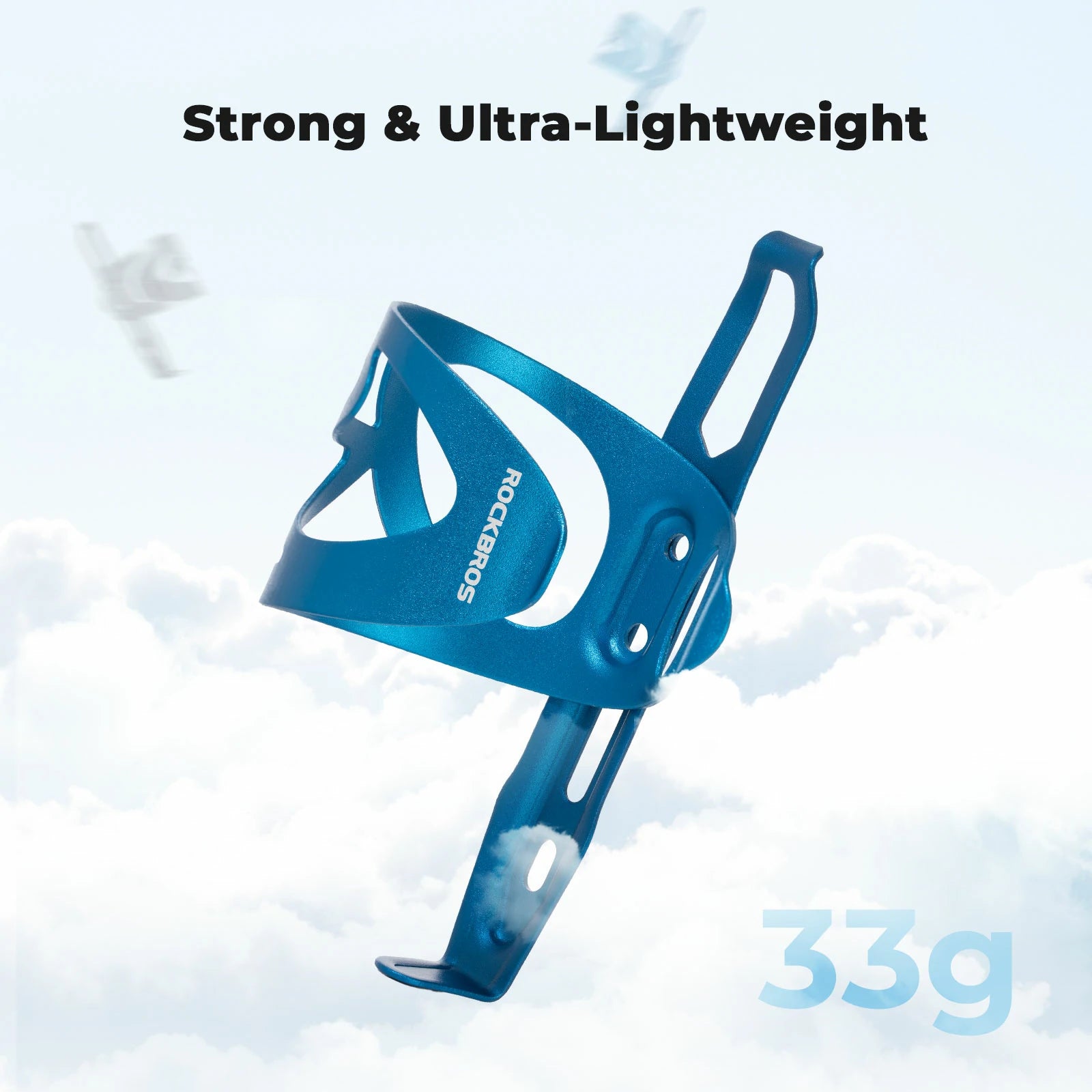 Side Loading Bike Bottle Cage – Lightweight Aluminium#Color_Blue