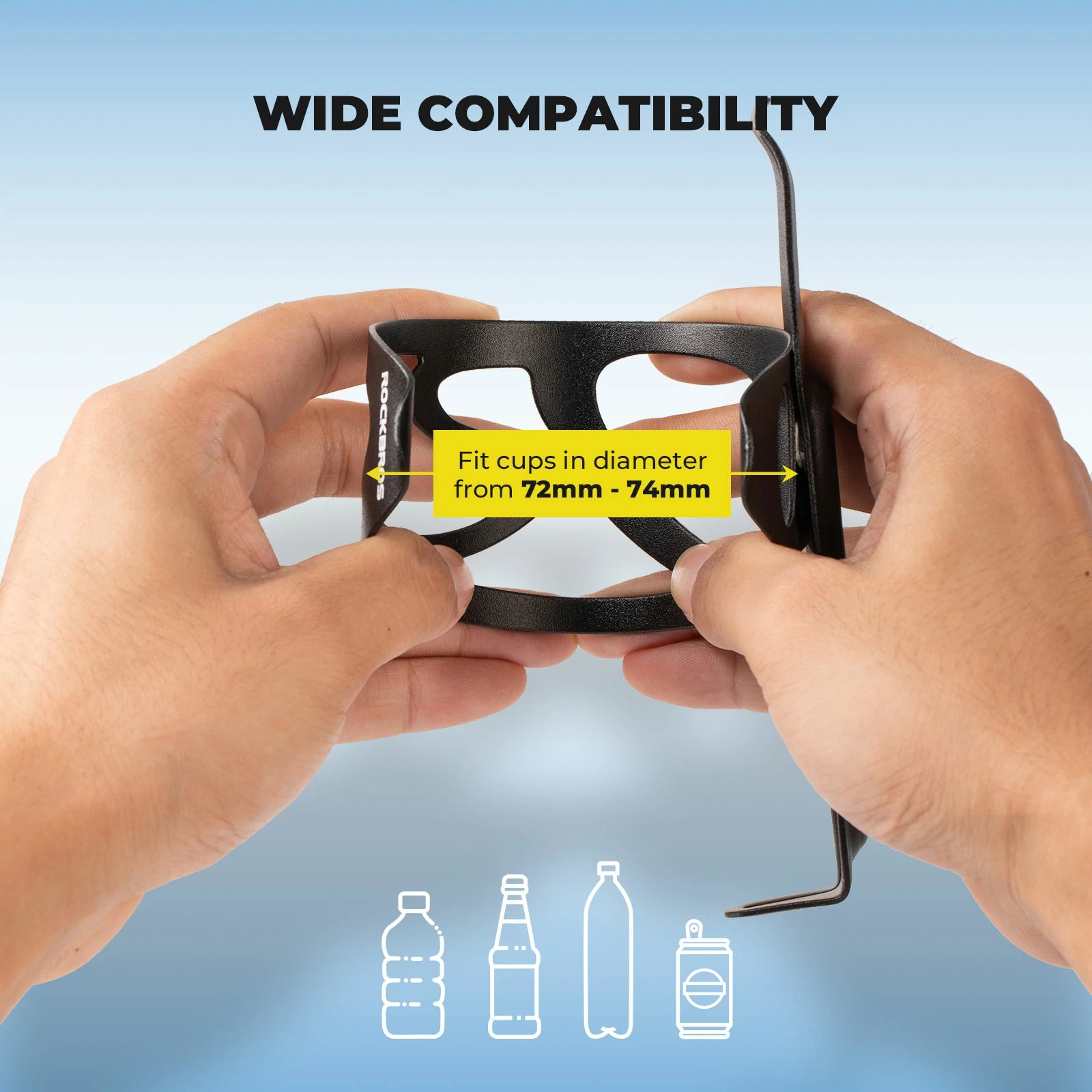 Side Loading Bike Bottle Cage – Lightweight Aluminium