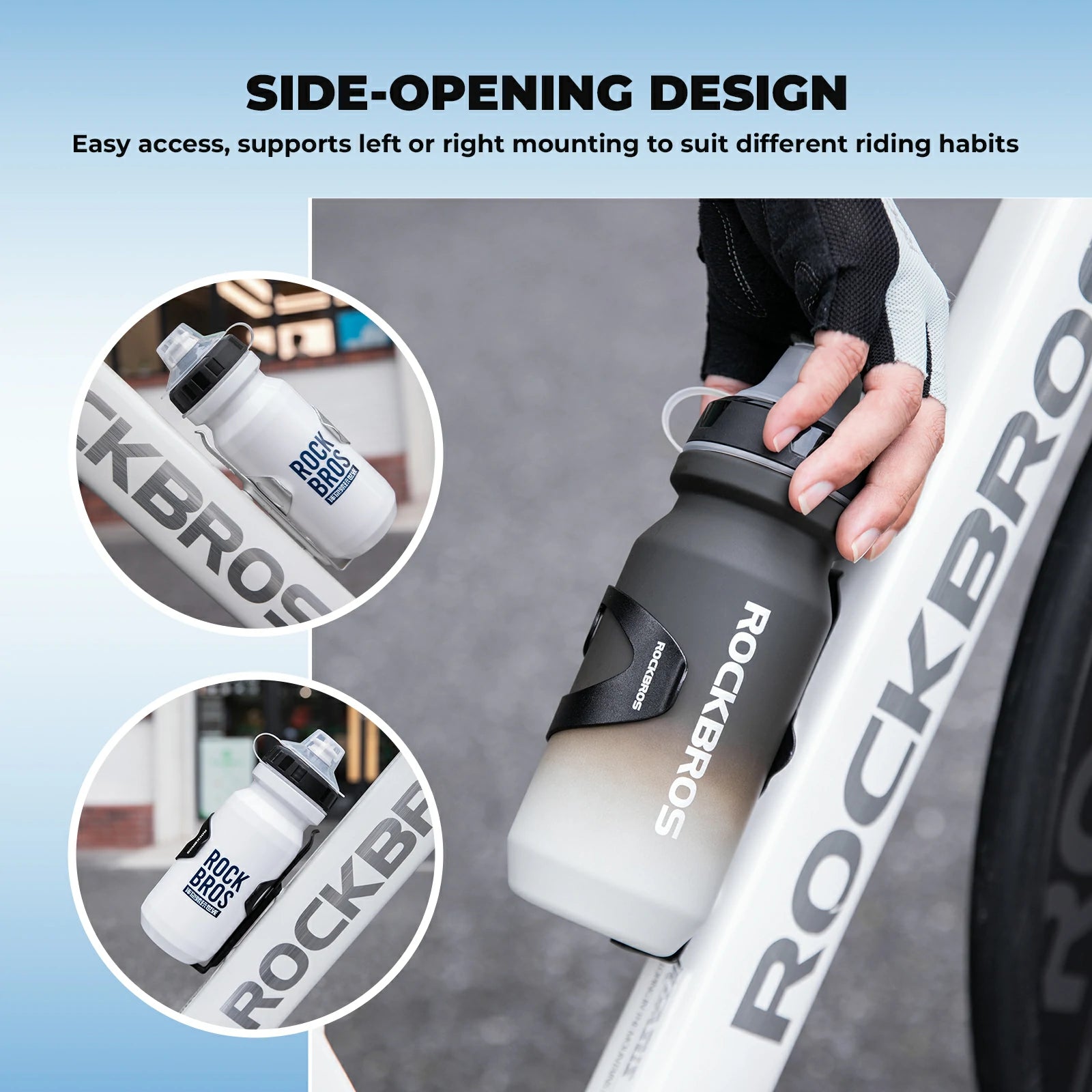 Side Loading Bike Bottle Cage – Lightweight Aluminium