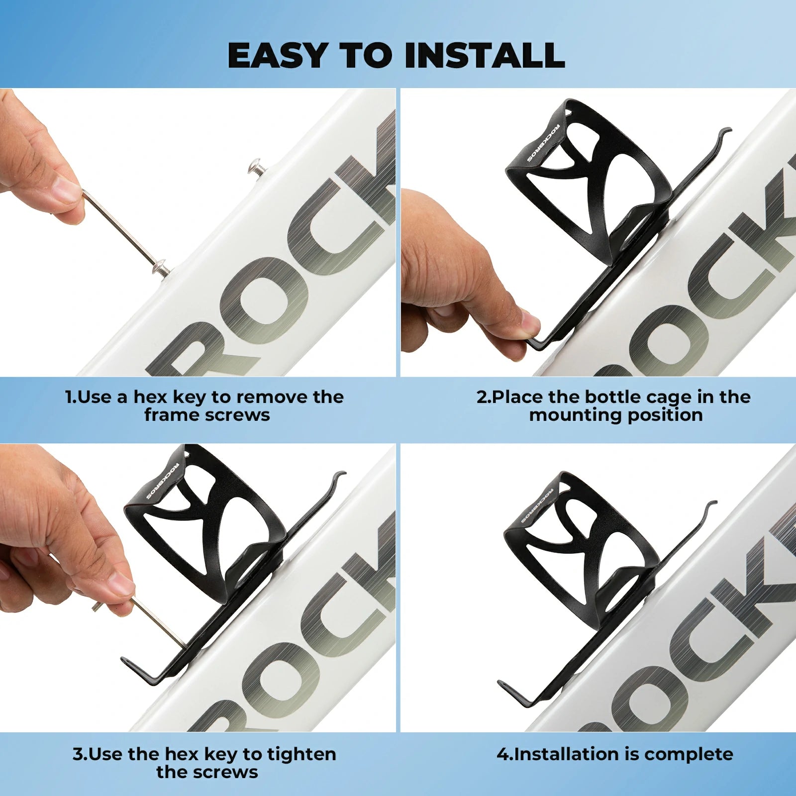 Side Loading Bike Bottle Cage – Lightweight Aluminium