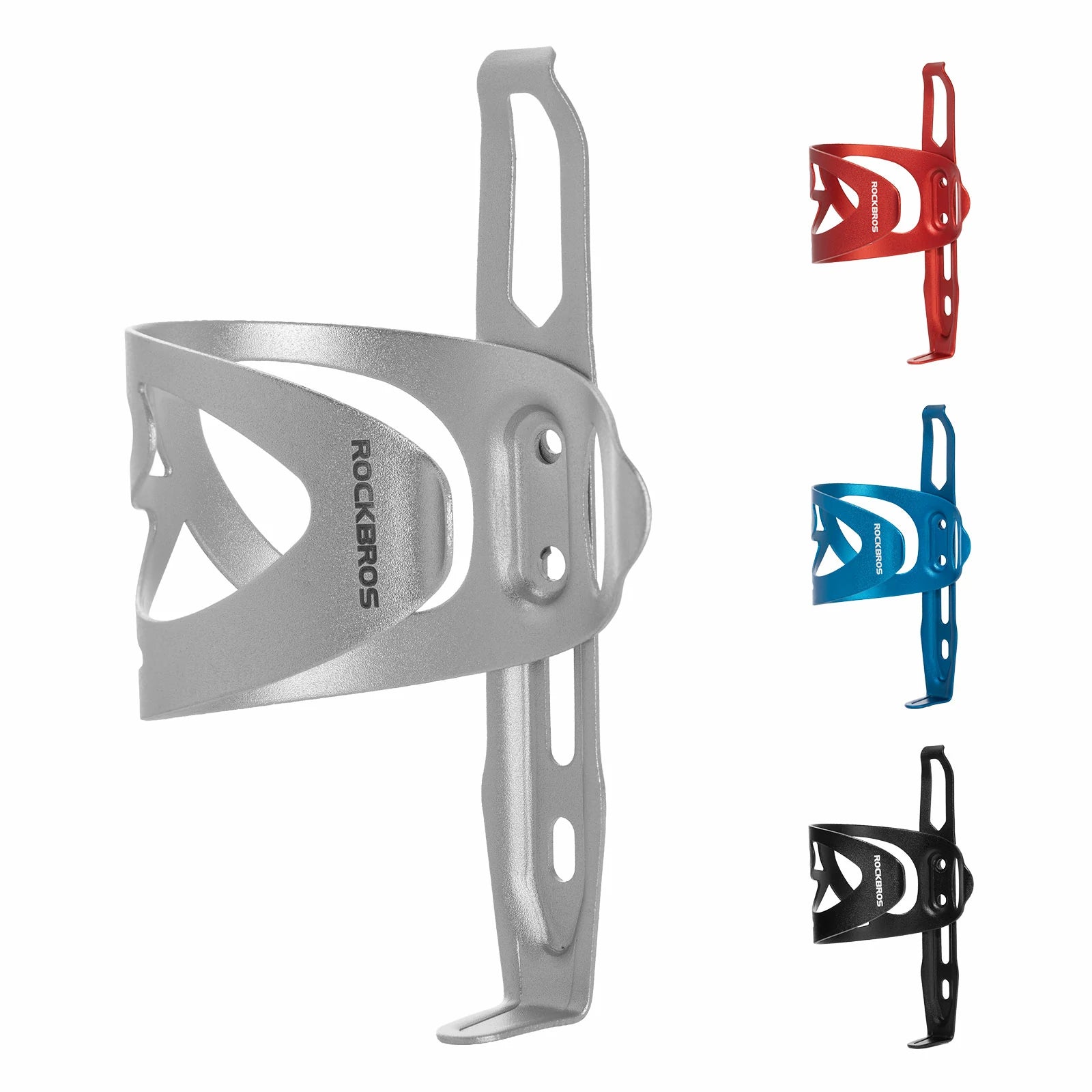 Side Loading Bike Bottle Cage – Lightweight Aluminium#Color_Silver