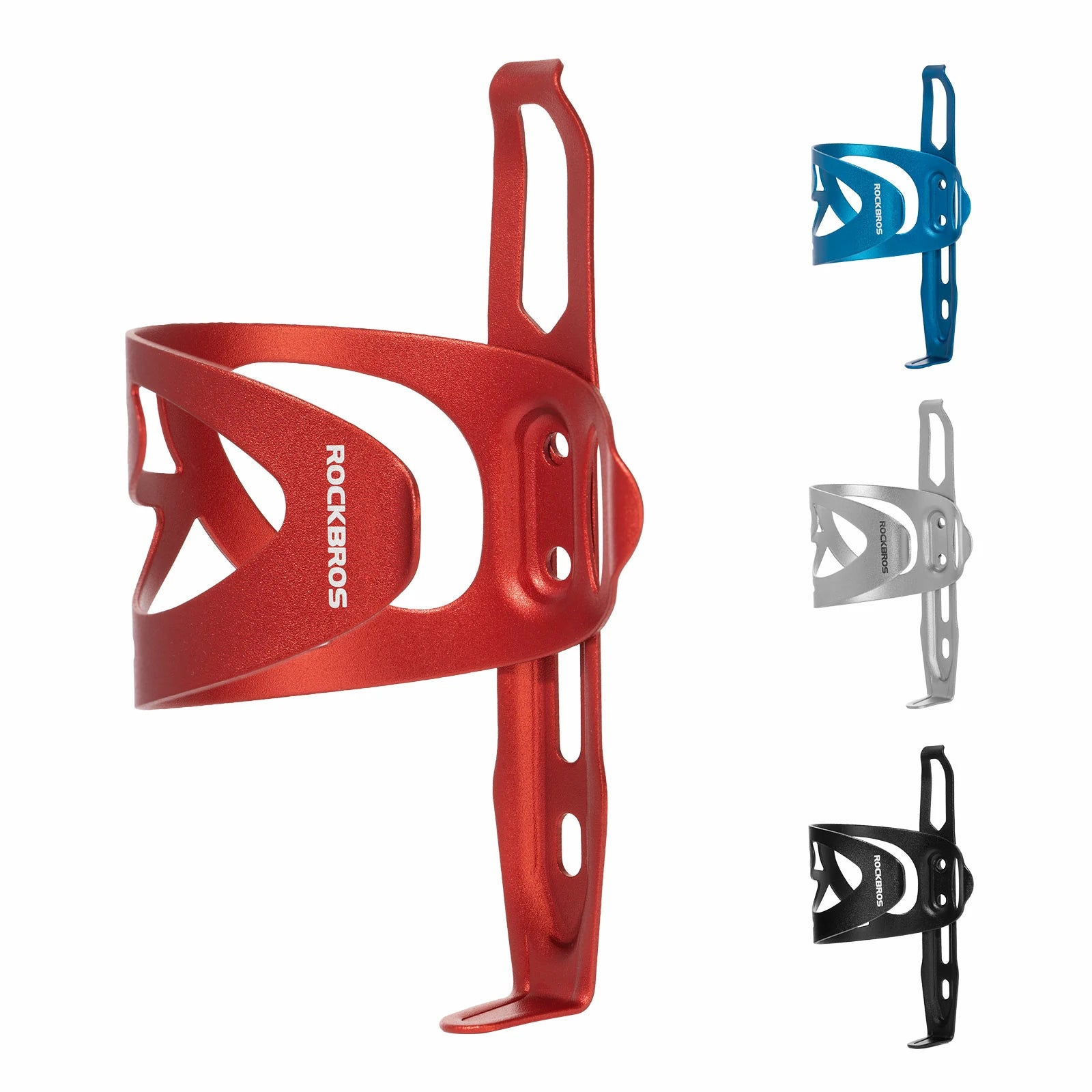Side Loading Bike Bottle Cage – Lightweight Aluminium#Color_Red