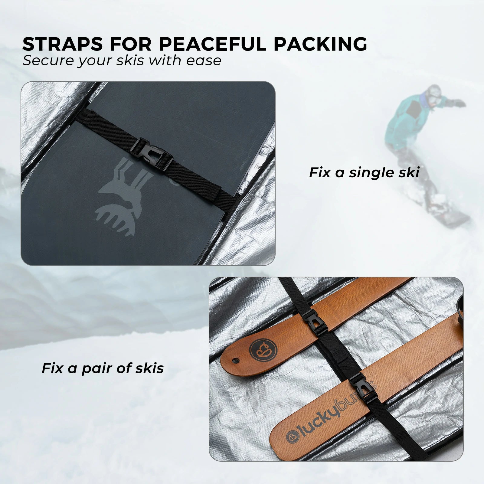 ski bag with wheels for snowboards