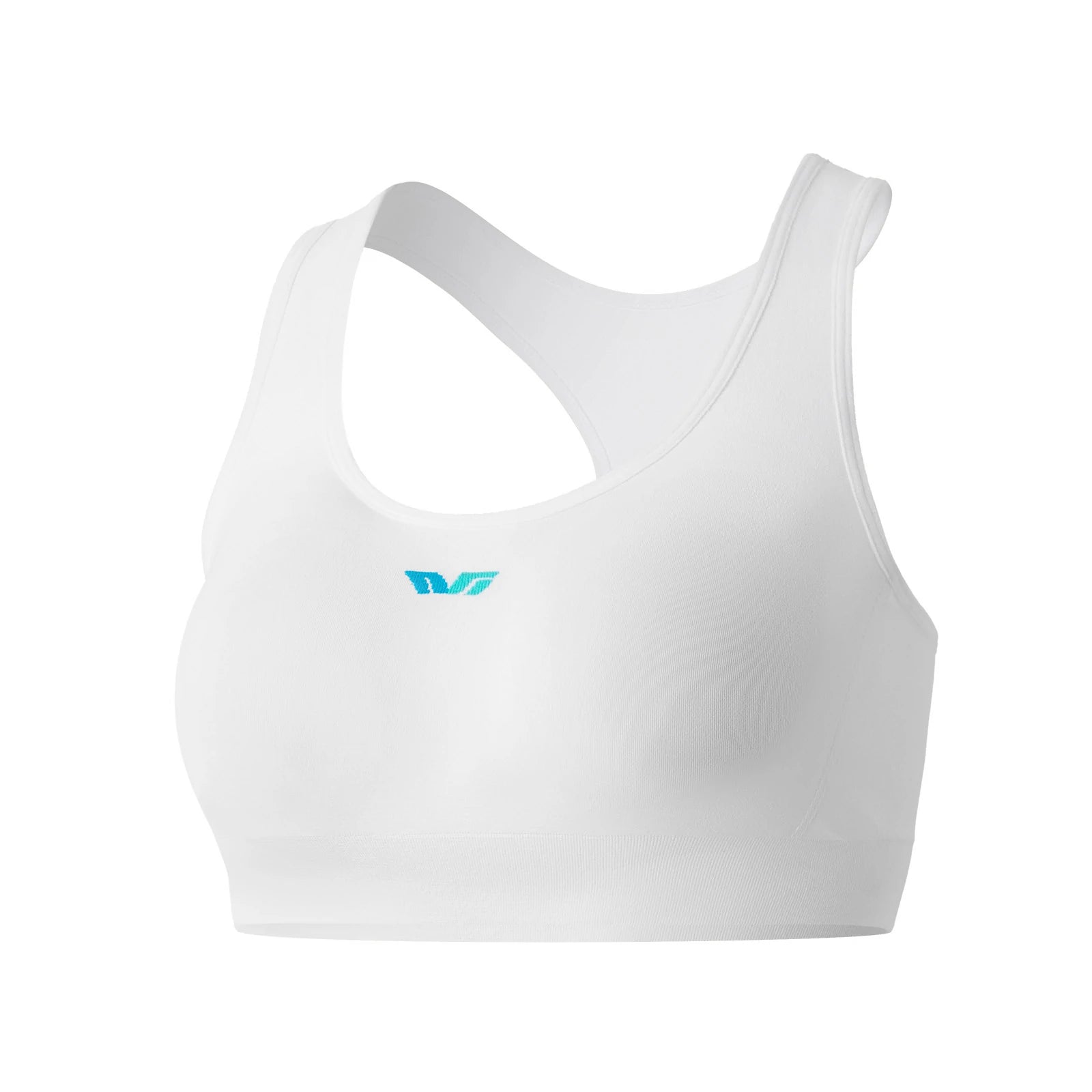 ROCKBROS sports bra for women high impact seamless padding
#Color_White
