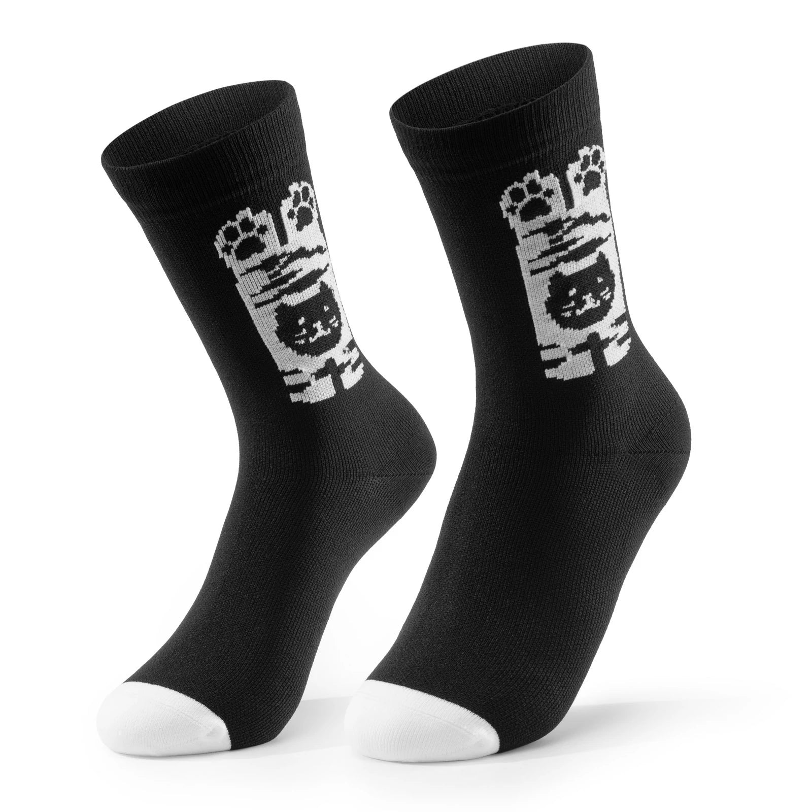 Breathable Sports Socks For Kids#color_Black