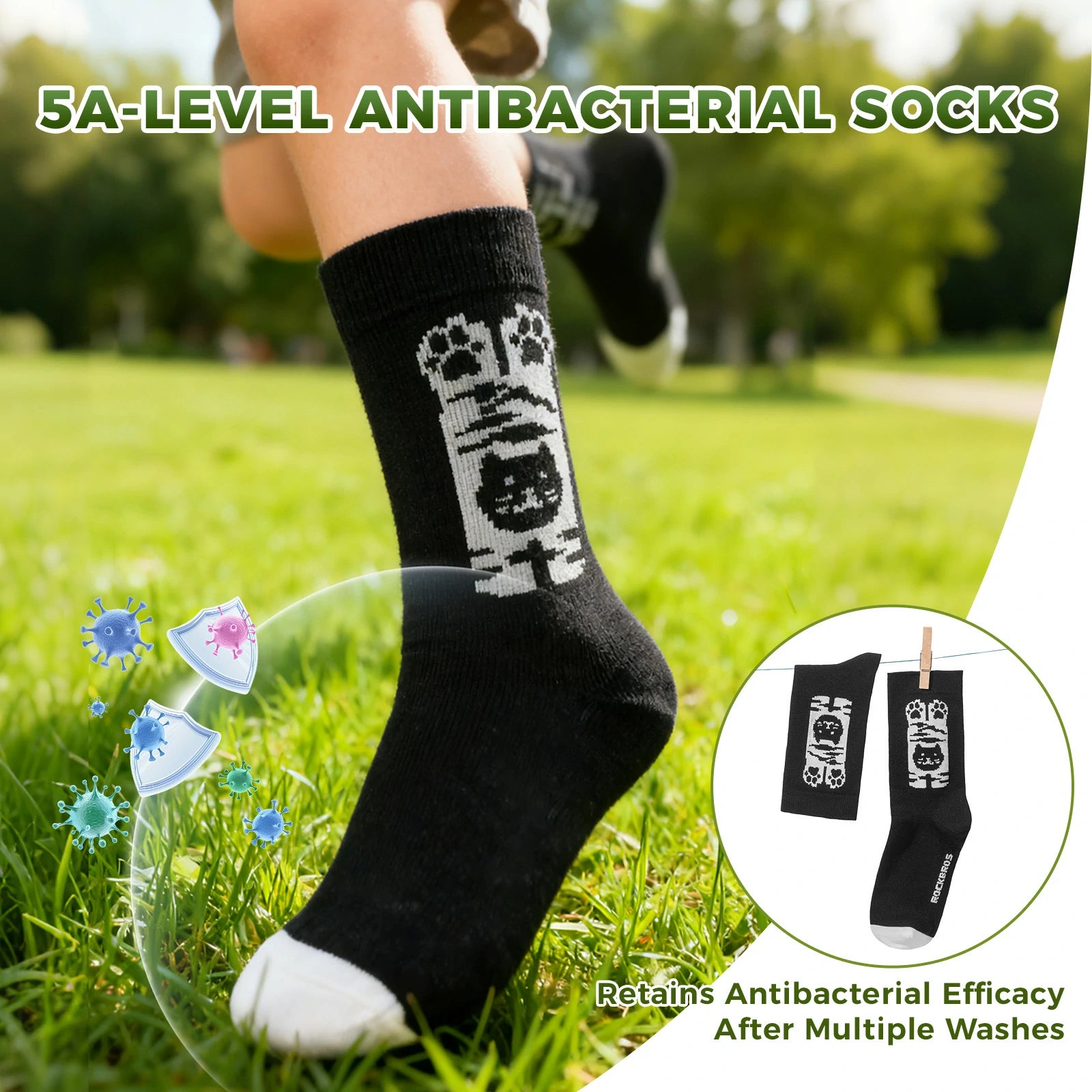 Breathable Sports Socks For Kids