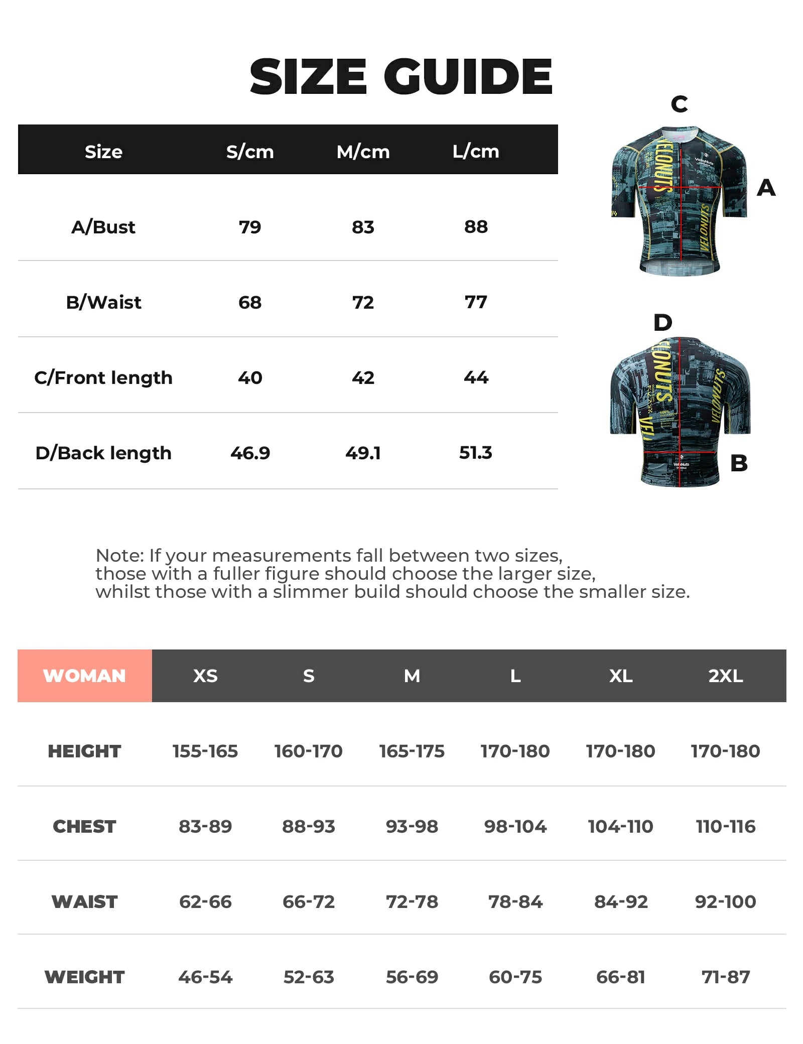 VeloNuts women's cycling jersey short sleeve 3 pockets