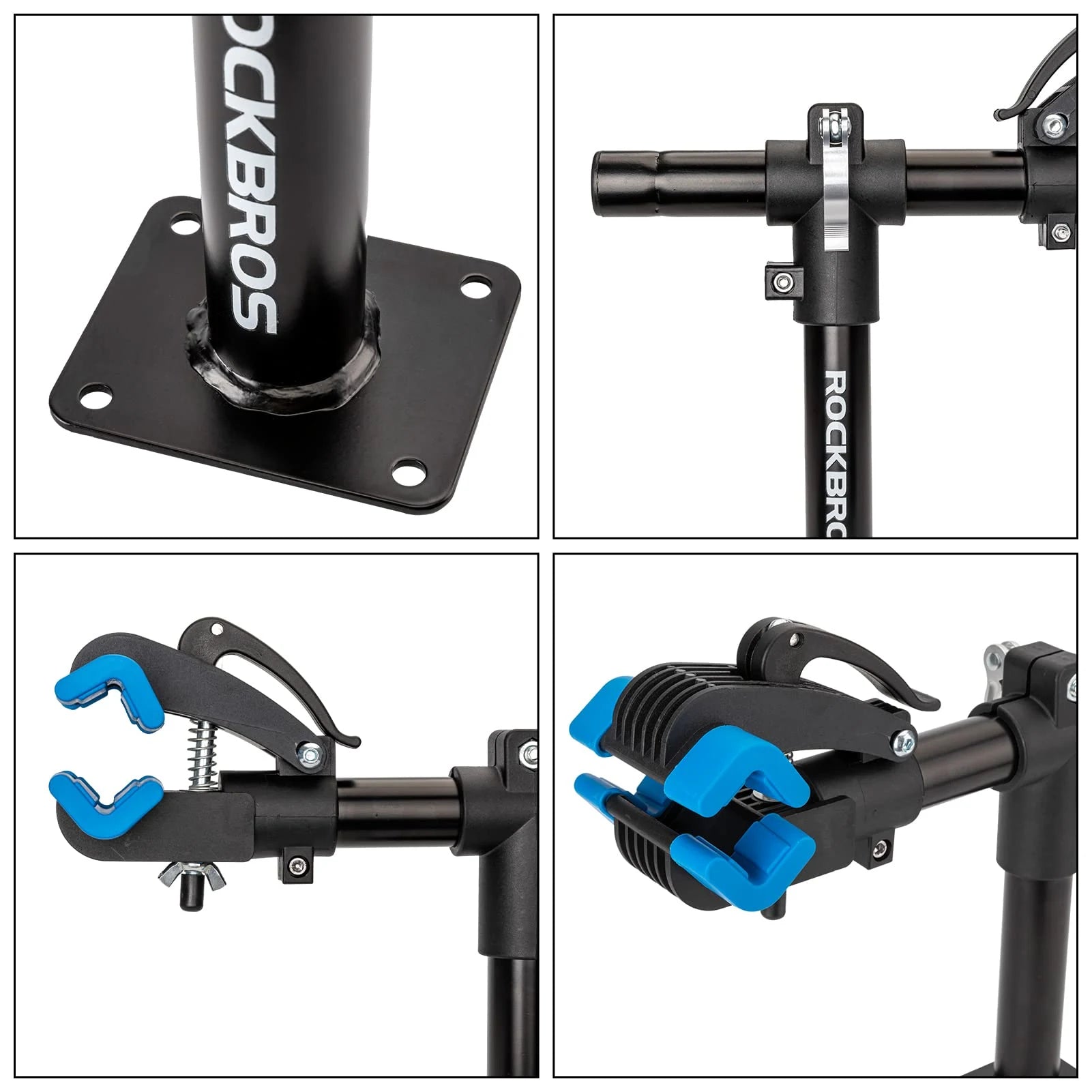 Wall Mounted Bike Repair Stand with 360° Rotating Clamp