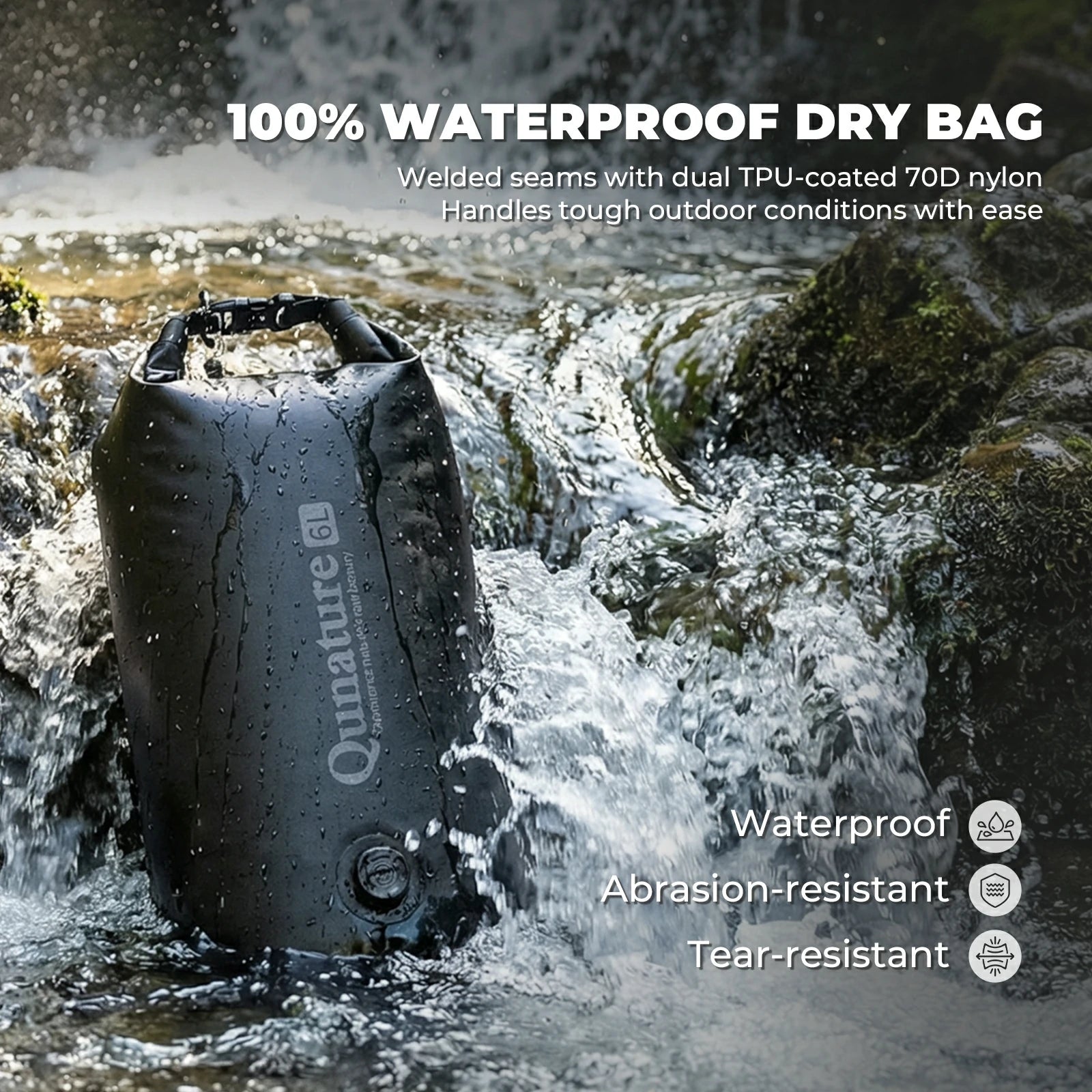 Magnetic Quick-Release Waterproof Bike Fork Bag 6L