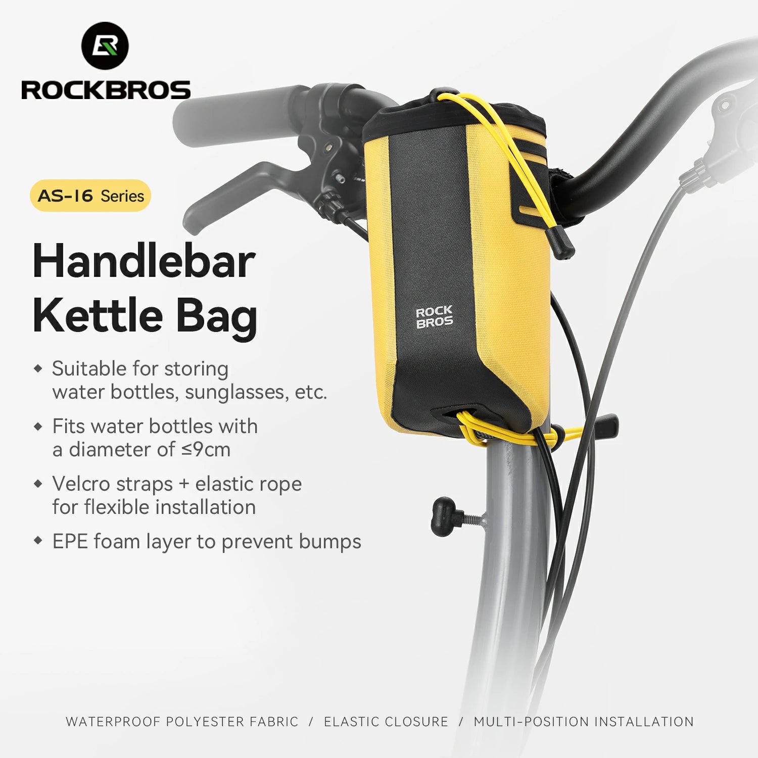 Waterproof Bike Handlebar Bottle Bag AS-162