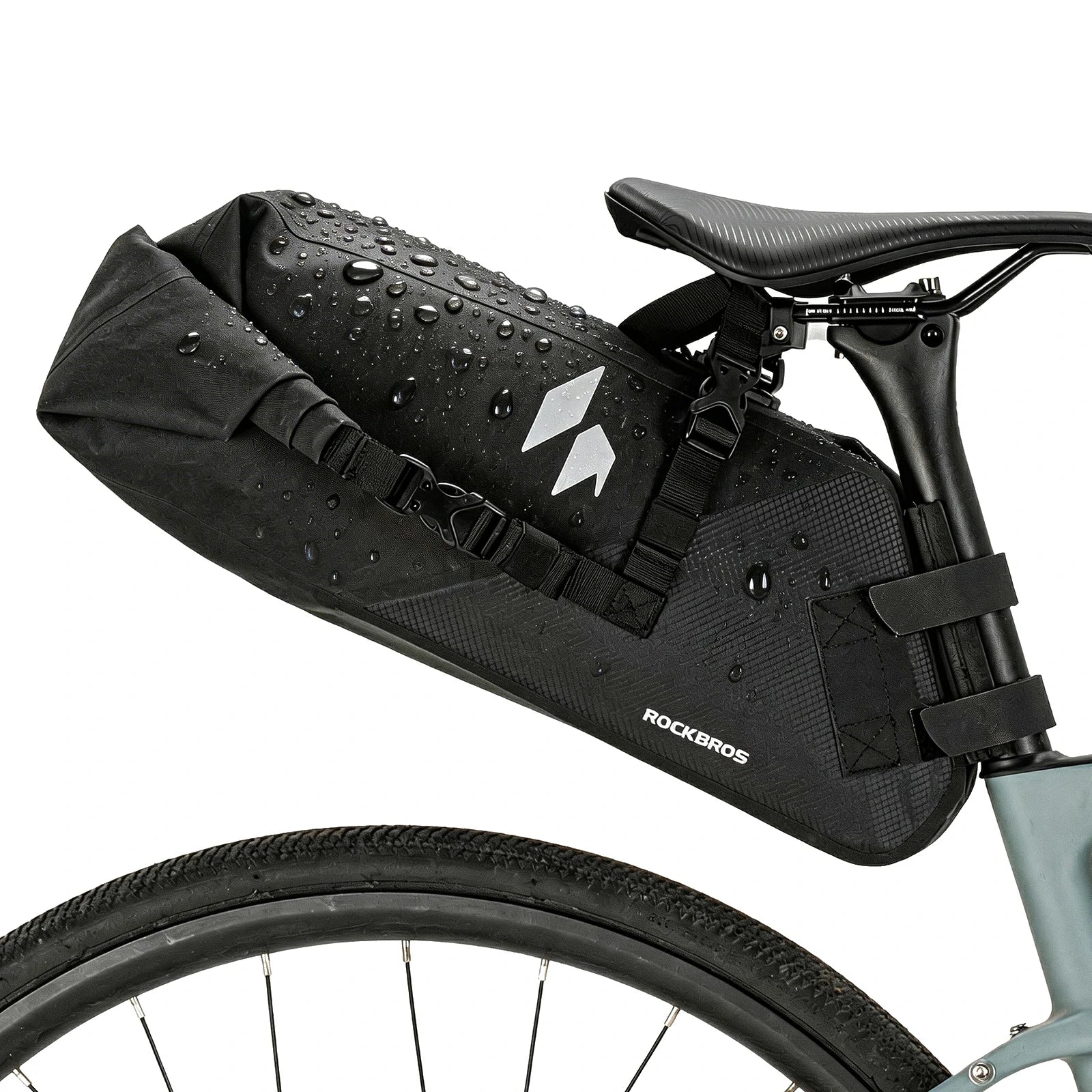 RideMate 100% 13L Waterproof Bike Saddle Bag