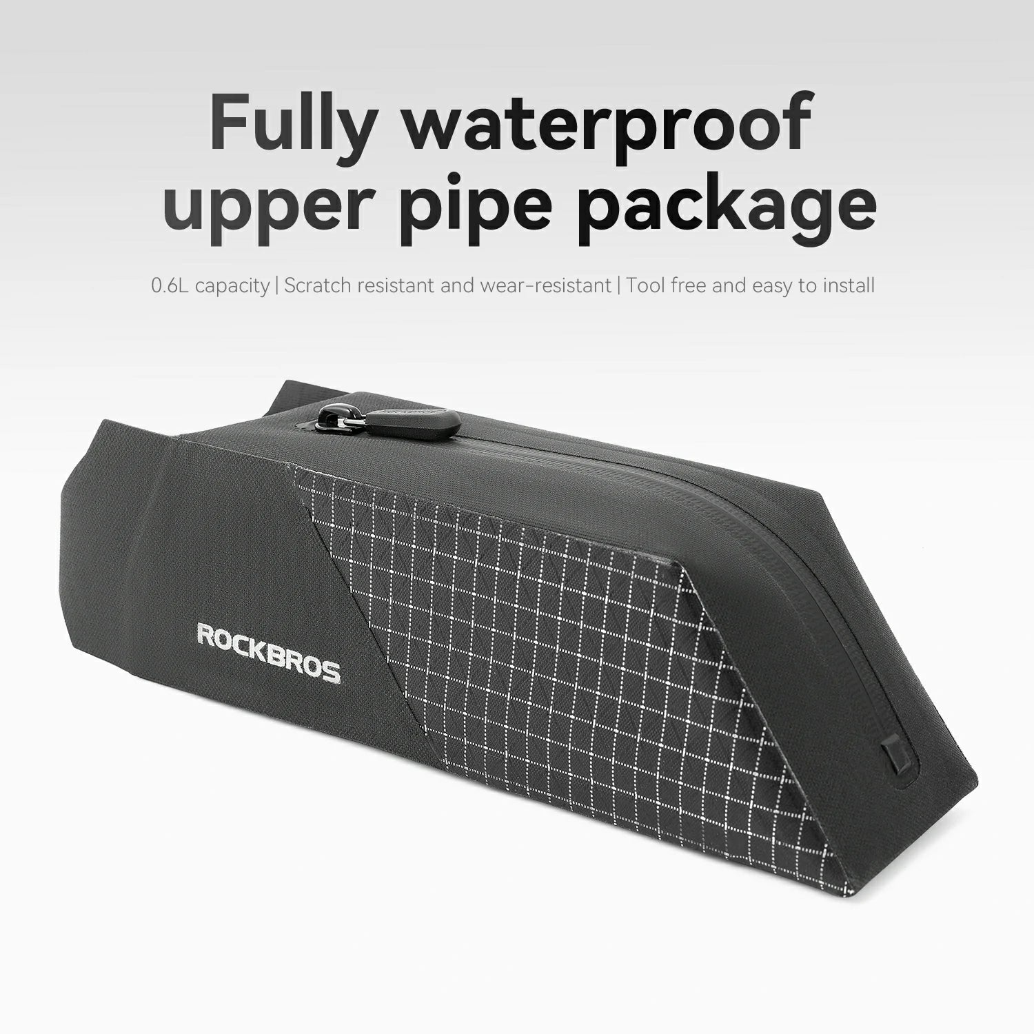 Waterproof Bike Top Tube Bag 0.6L