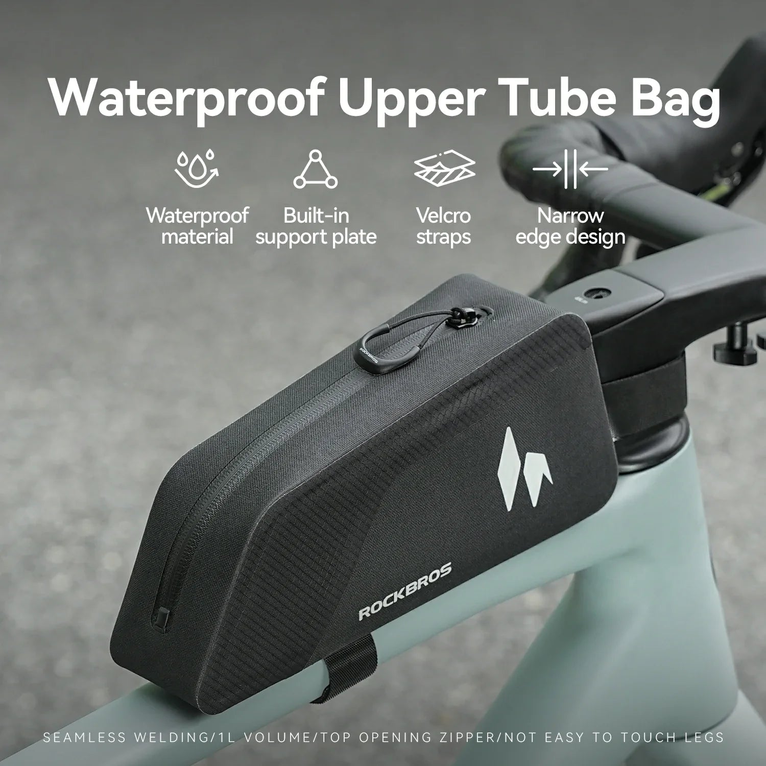 waterproof upper tube bag fully sealed frame fit
