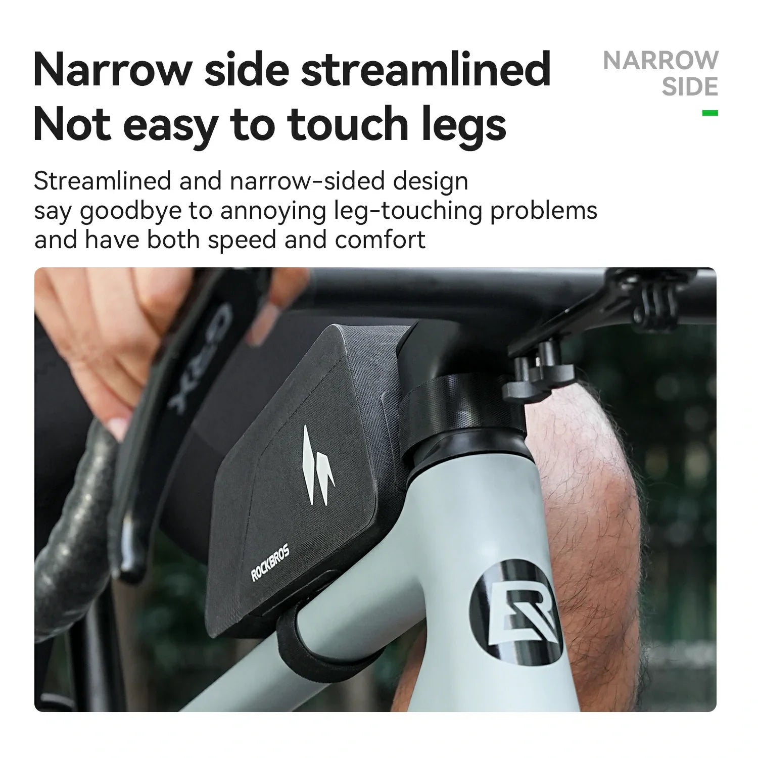 waterproof upper tube bag fully sealed frame fit