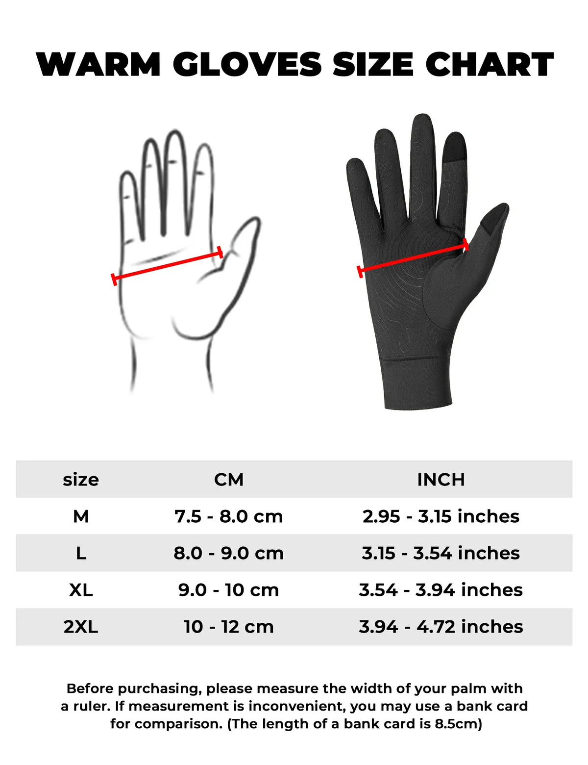 Windproof cycling gloves for winter rides